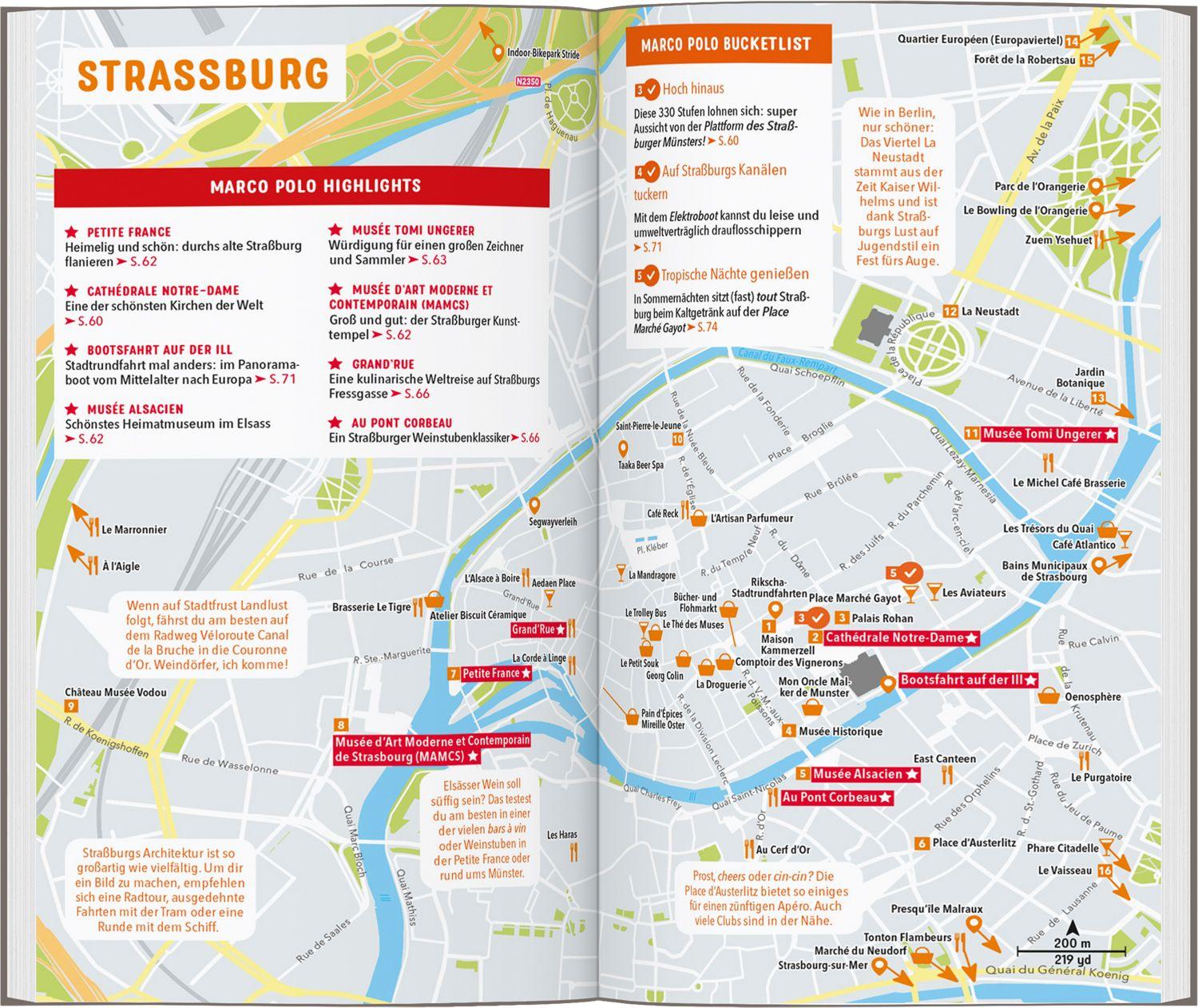 Beispielinhalt (Bild) MARCO POLO Reiseführer Elsass