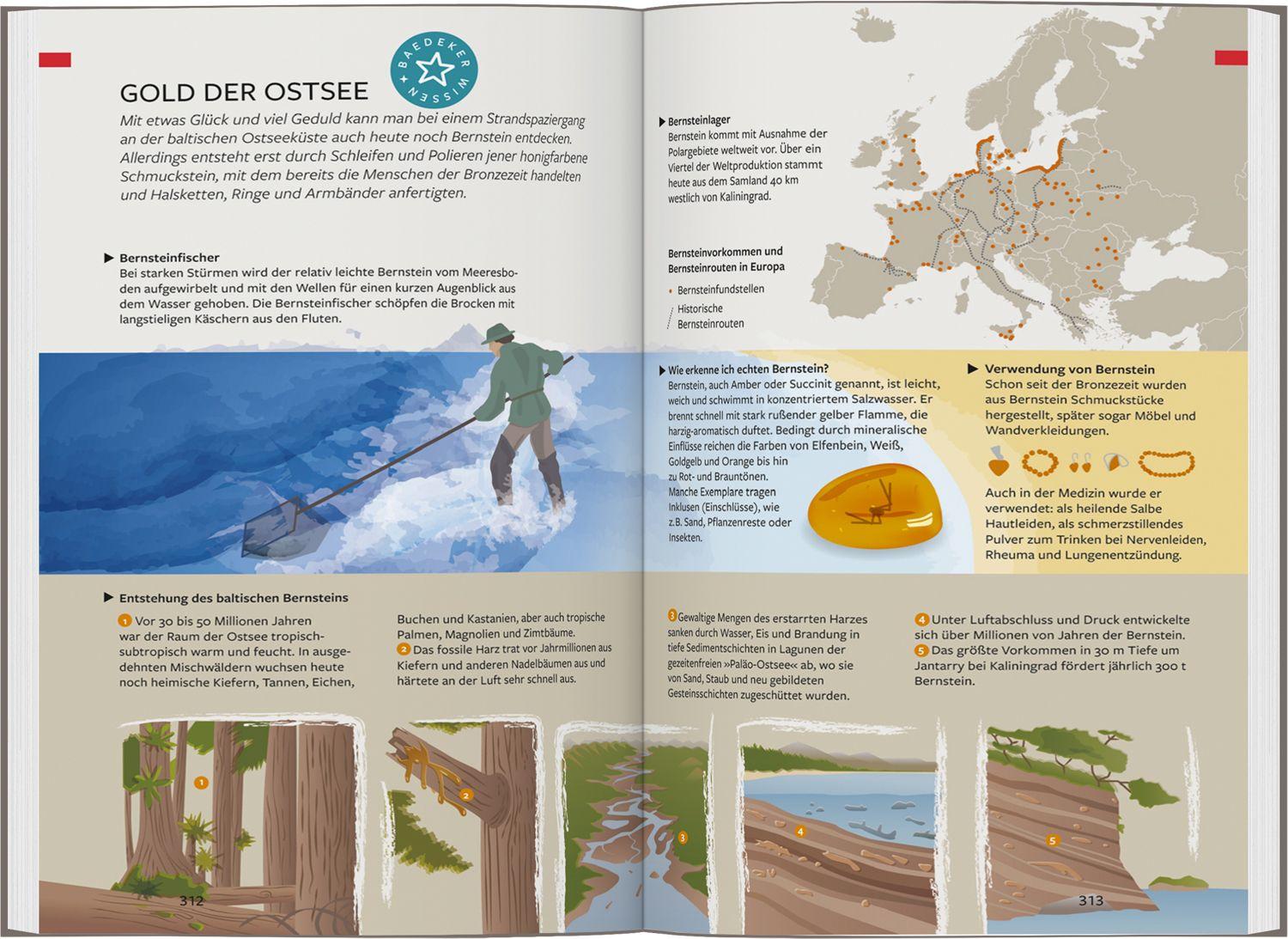 Beispielinhalt (Bild) Baedeker Reiseführer Baltikum