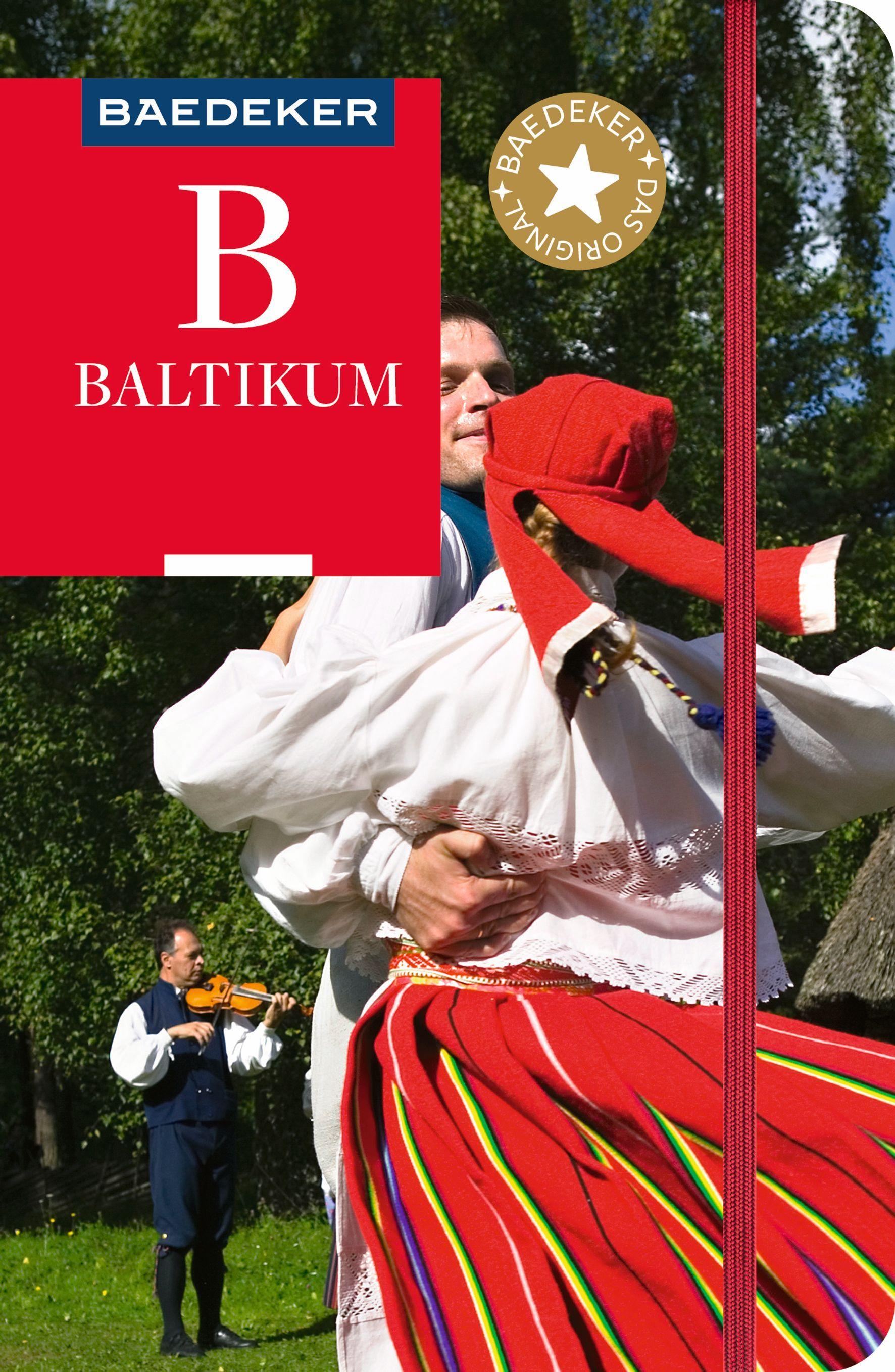 Vorderes Coverbild Baedeker Reiseführer Baltikum