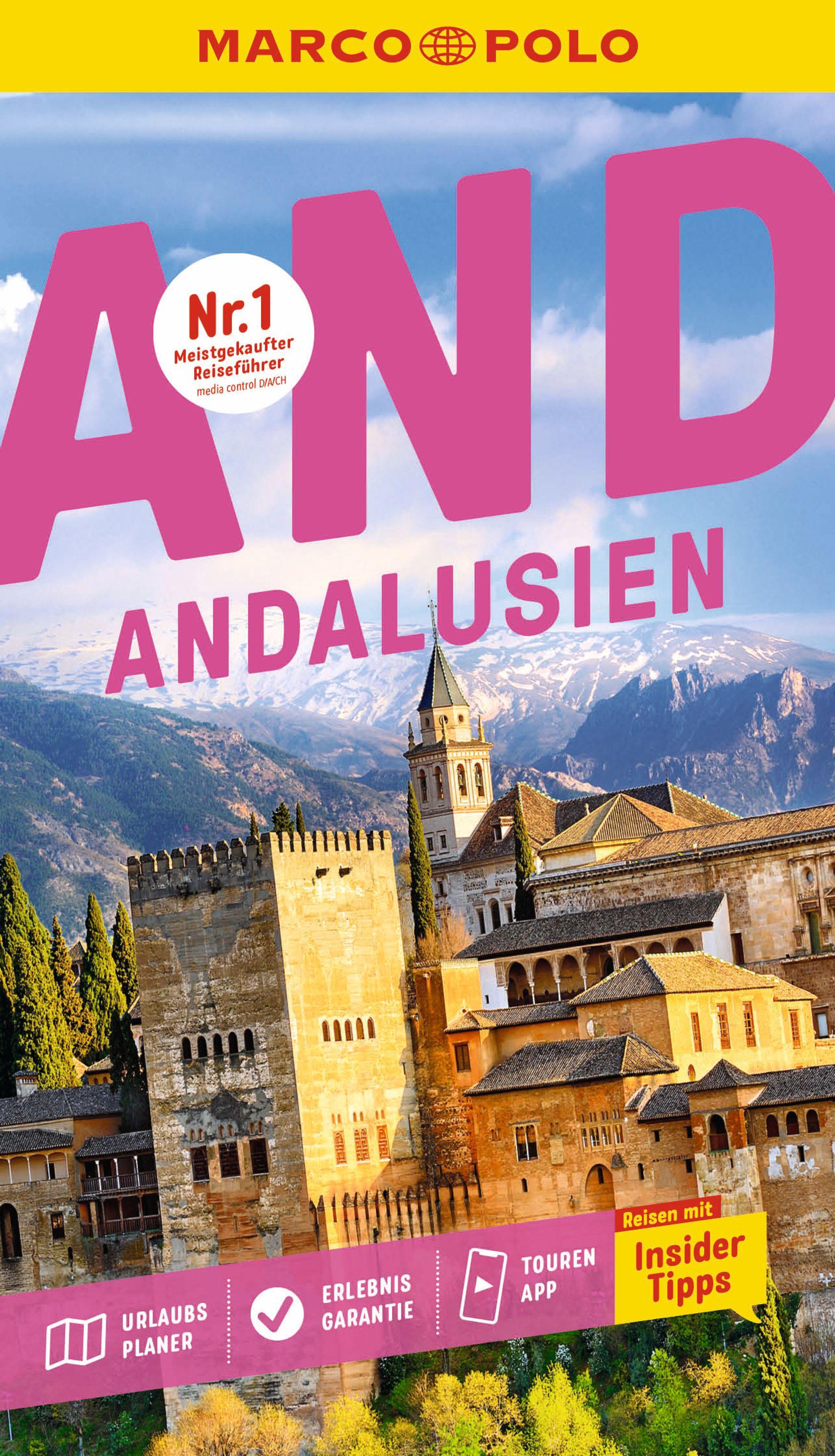 Vorderes Coverbild MARCO POLO Reiseführer Andalusien