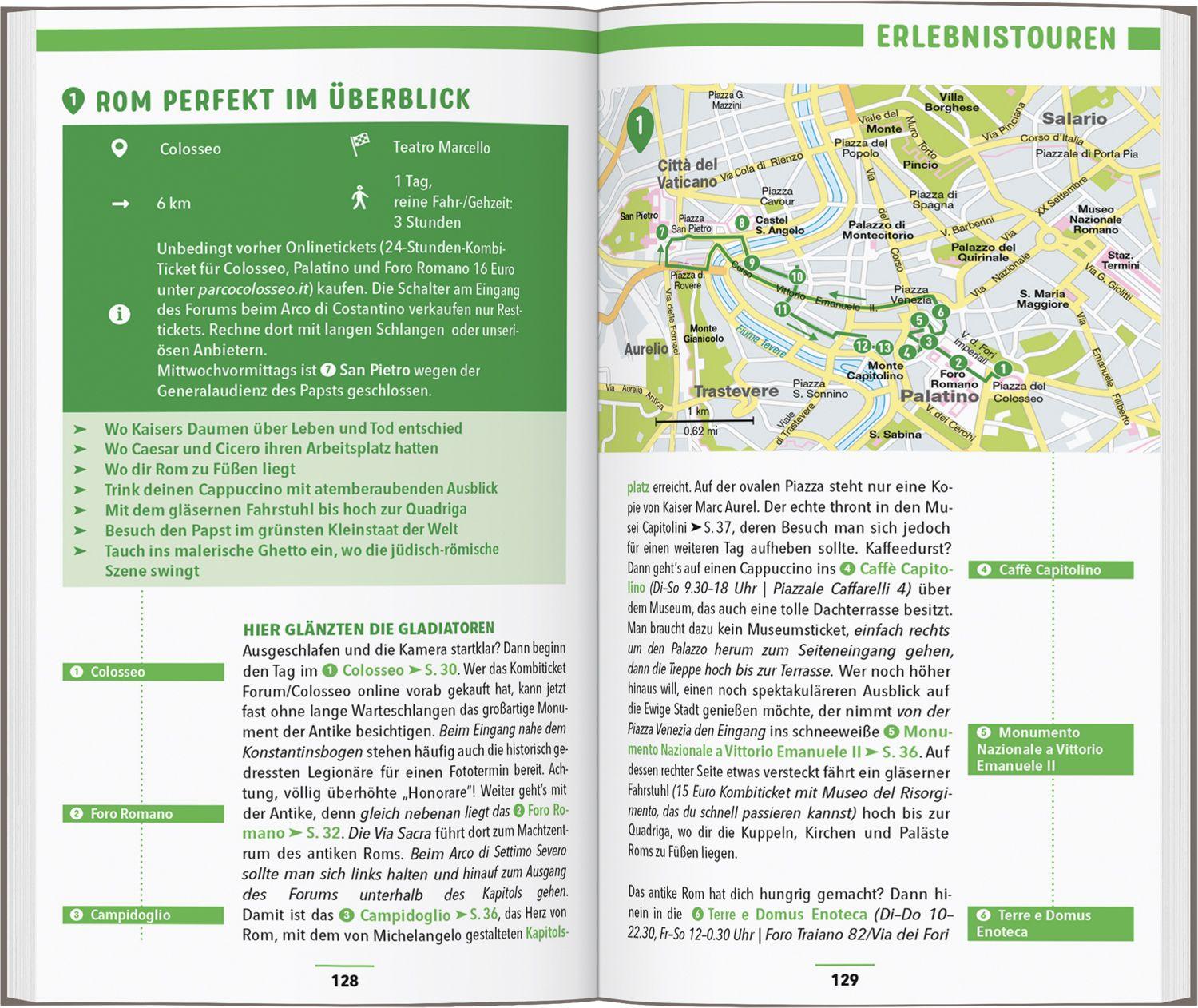 Beispielinhalt (Bild) MARCO POLO Reiseführer Rom