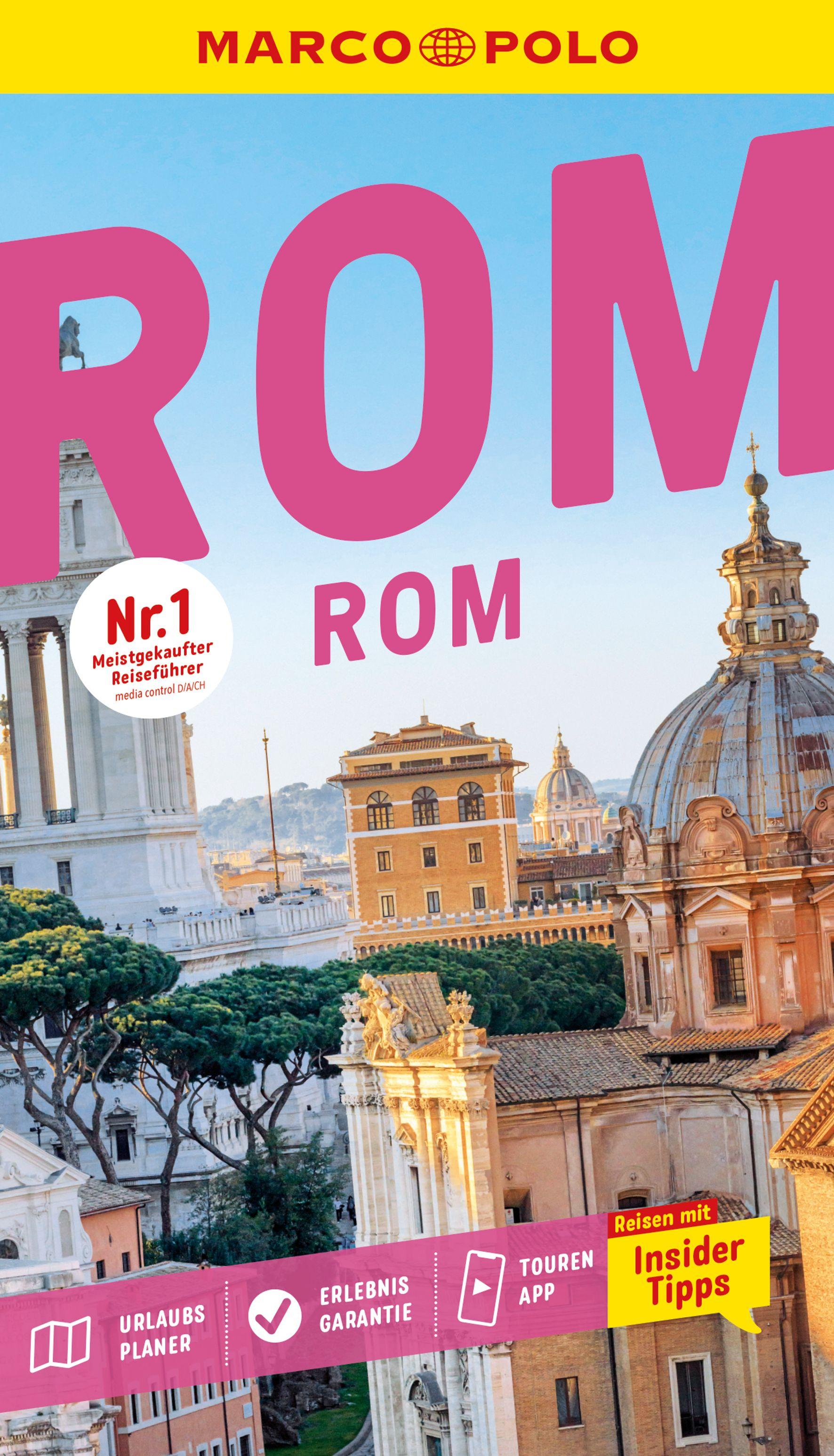Vorderes Coverbild MARCO POLO Reiseführer Rom