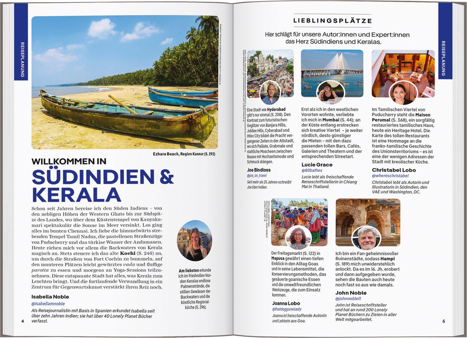 Beispielinhalt (Bild) LONELY PLANET Reiseführer Indien Süden & Kerala
