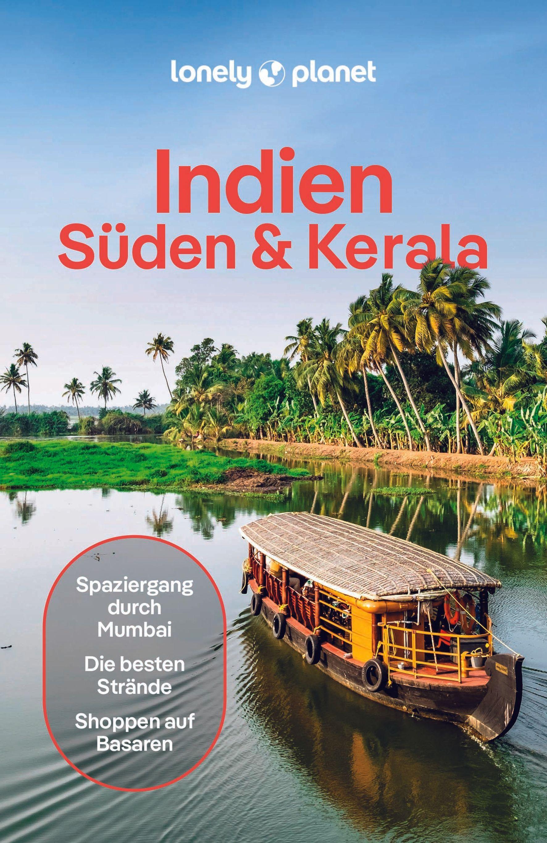 Vorderes Coverbild LONELY PLANET Reiseführer Indien Süden & Kerala