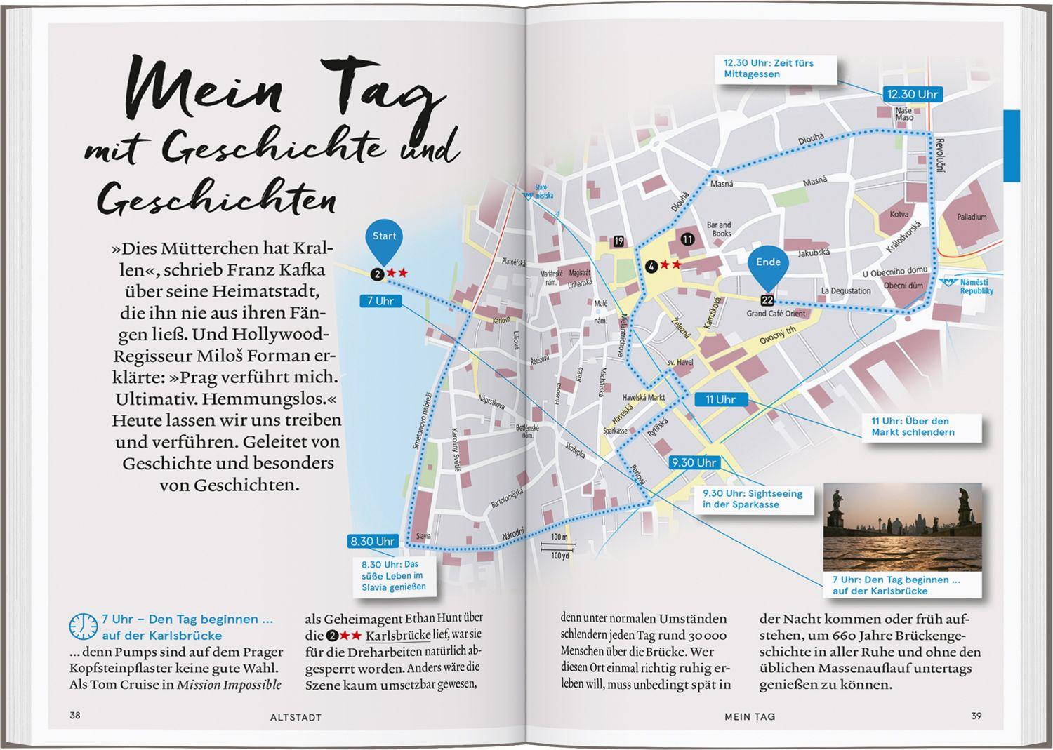 Beispielinhalt (Bild) Baedeker SMART Reiseführer Prag