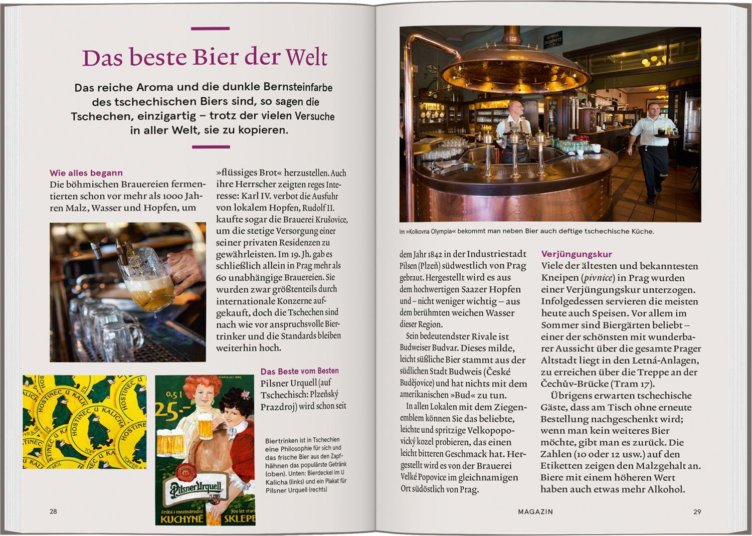 Beispielinhalt (Bild) Baedeker SMART Reiseführer Prag