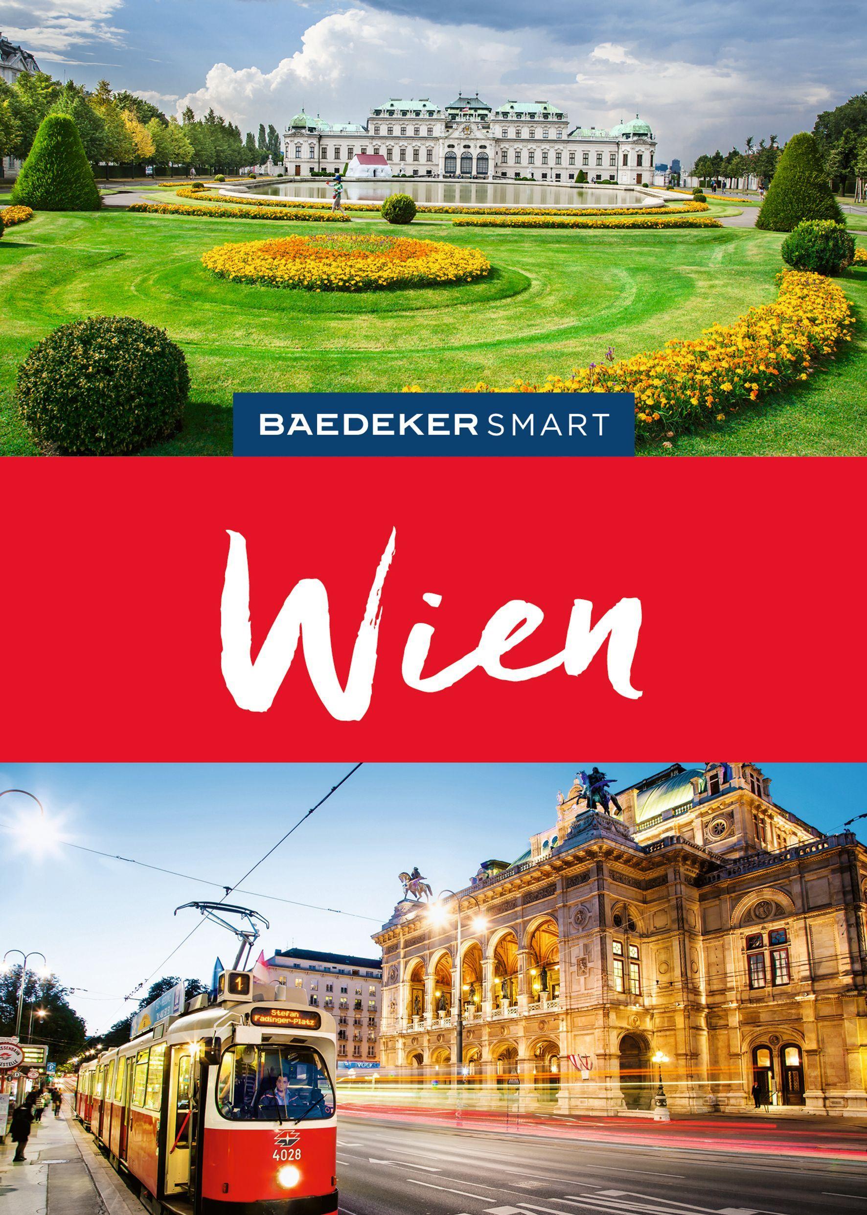 Vorderes Coverbild Baedeker SMART Reiseführer Wien