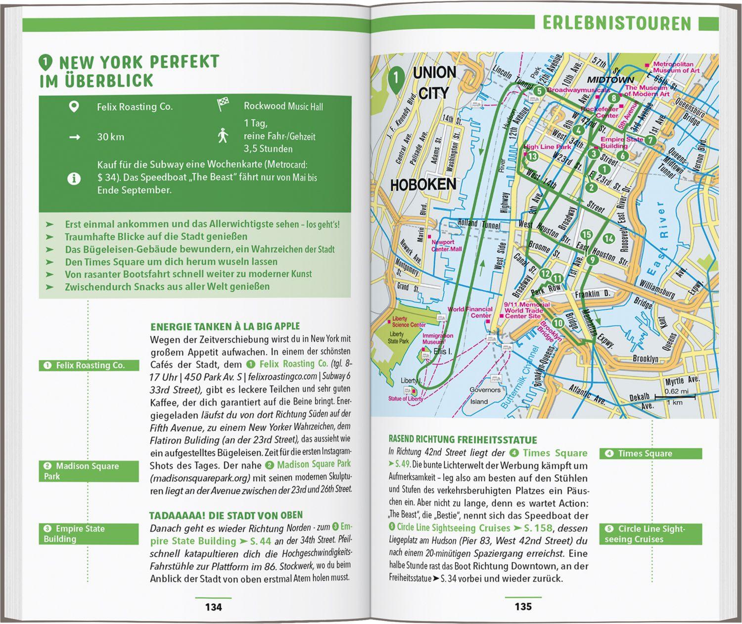 Beispielinhalt (Bild) MARCO POLO Reiseführer New York
