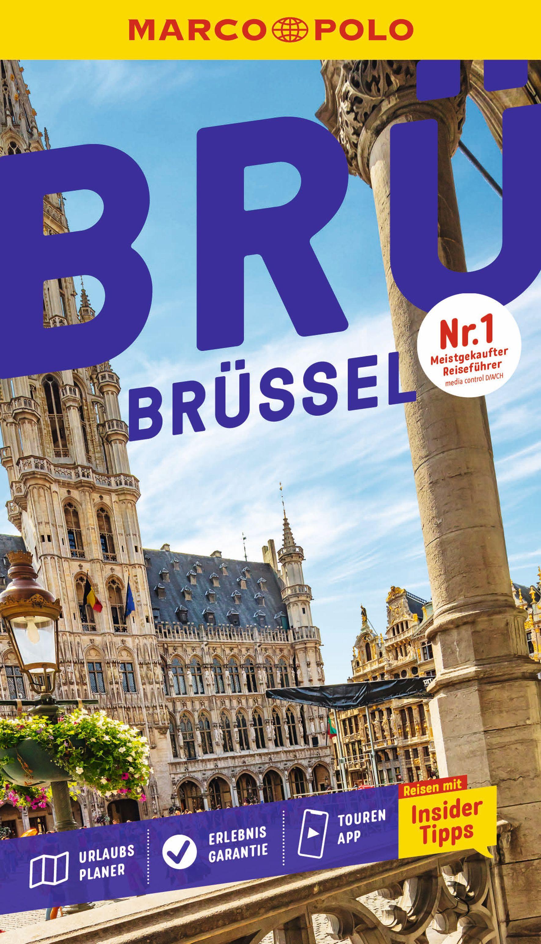 Vorderes Coverbild MARCO POLO Reiseführer Brüssel