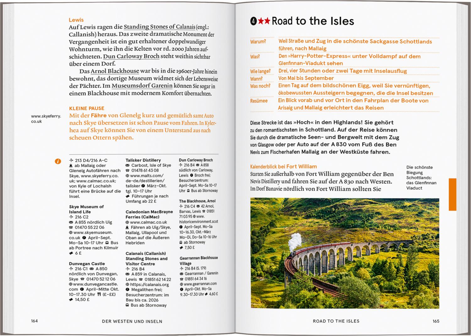 Beispielinhalt (Bild) Baedeker SMART Reiseführer Schottland