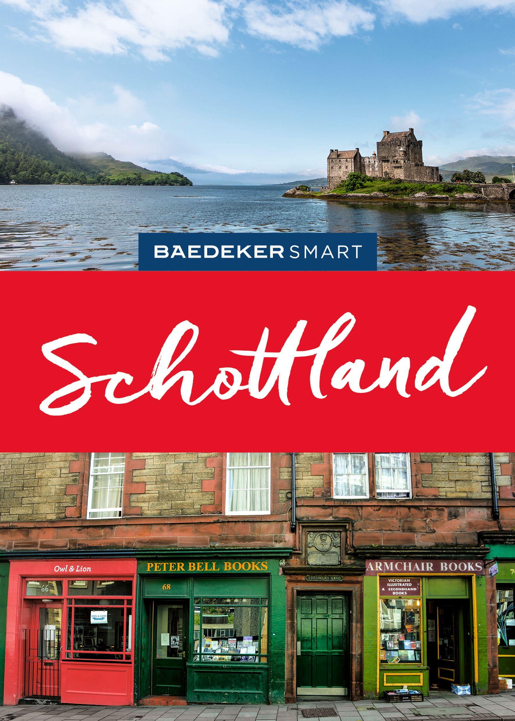 Vorderes Coverbild Baedeker SMART Reiseführer Schottland