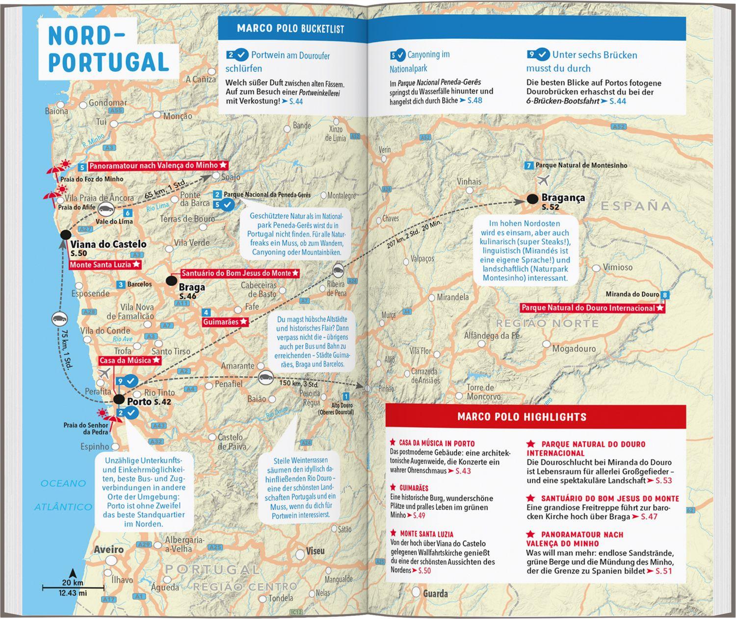 Beispielinhalt (Bild) MARCO POLO Reiseführer Portugal