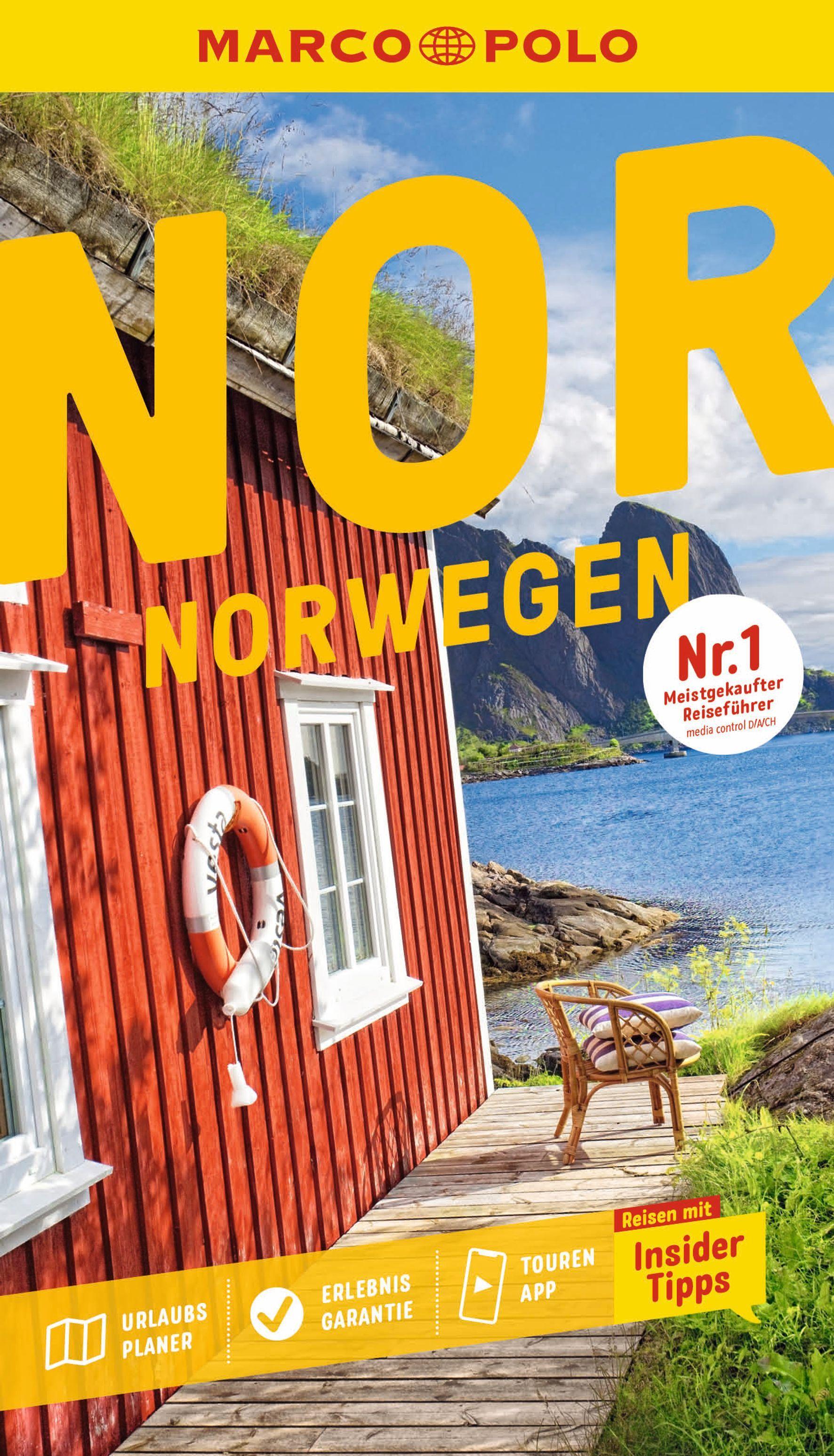 Vorderes Coverbild MARCO POLO Reiseführer Norwegen