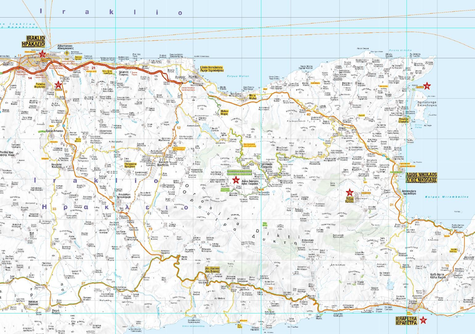 Beispielinhalt (Bild) MARCO POLO Reisekarte Kreta 1:175.000