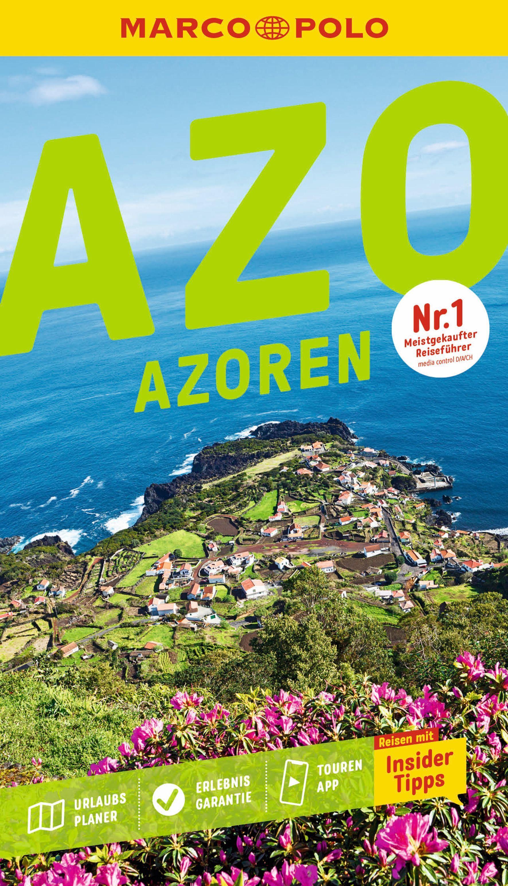 Vorderes Coverbild MARCO POLO Reiseführer Azoren