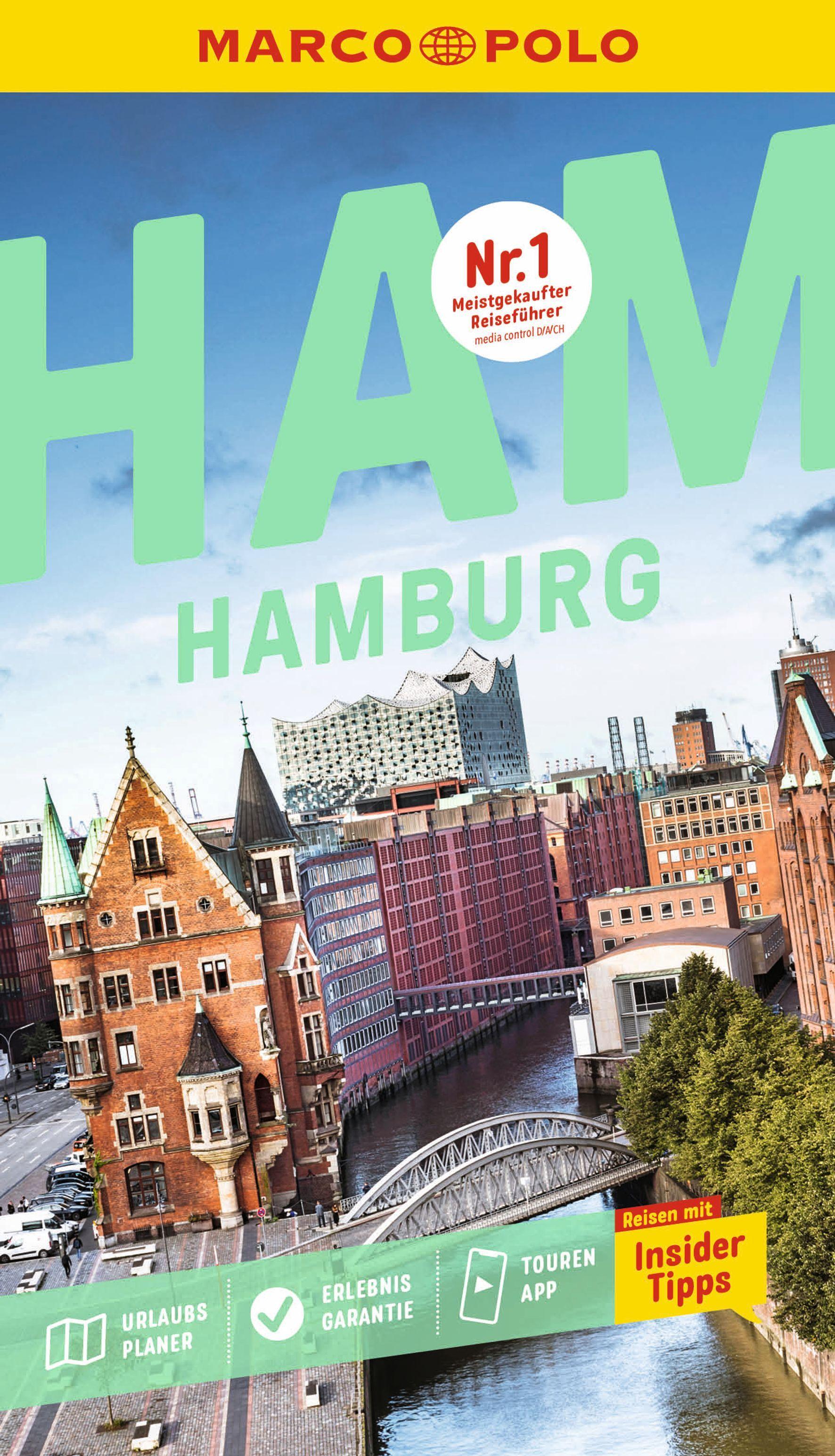 Vorderes Coverbild MARCO POLO Reiseführer Hamburg