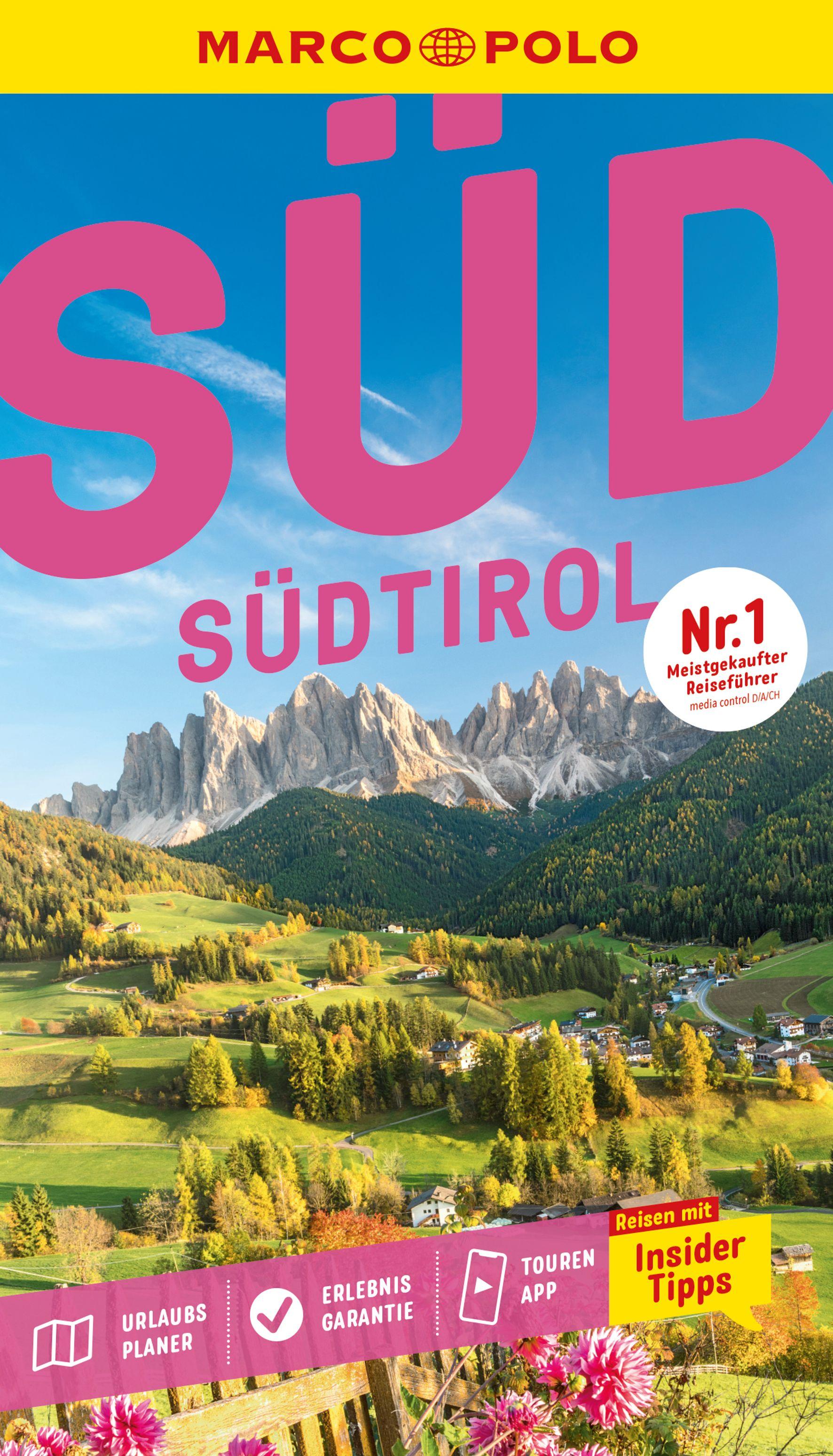 Vorderes Coverbild MARCO POLO Reiseführer Südtirol