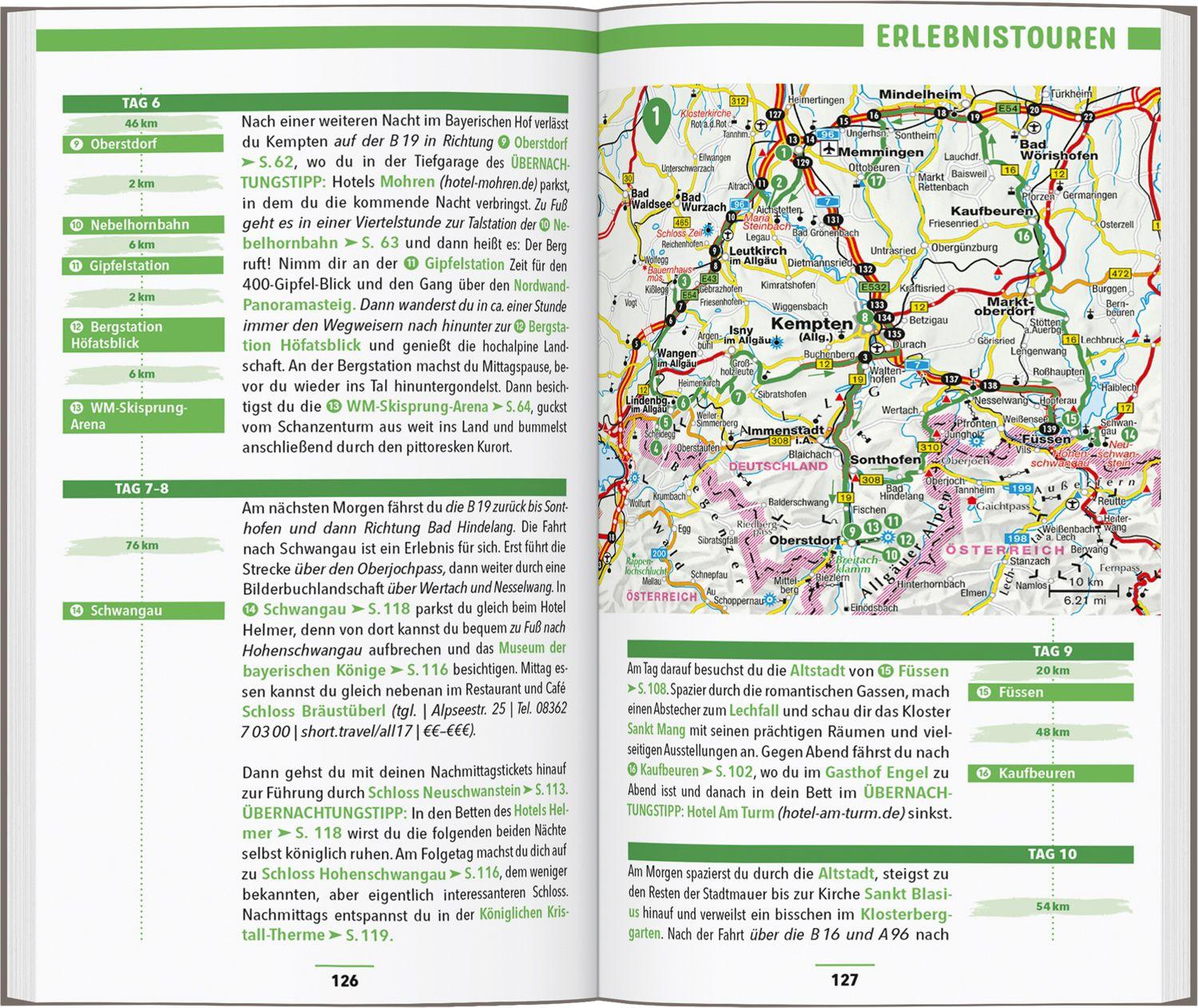 Beispielinhalt (Bild) MARCO POLO Reiseführer Allgäu