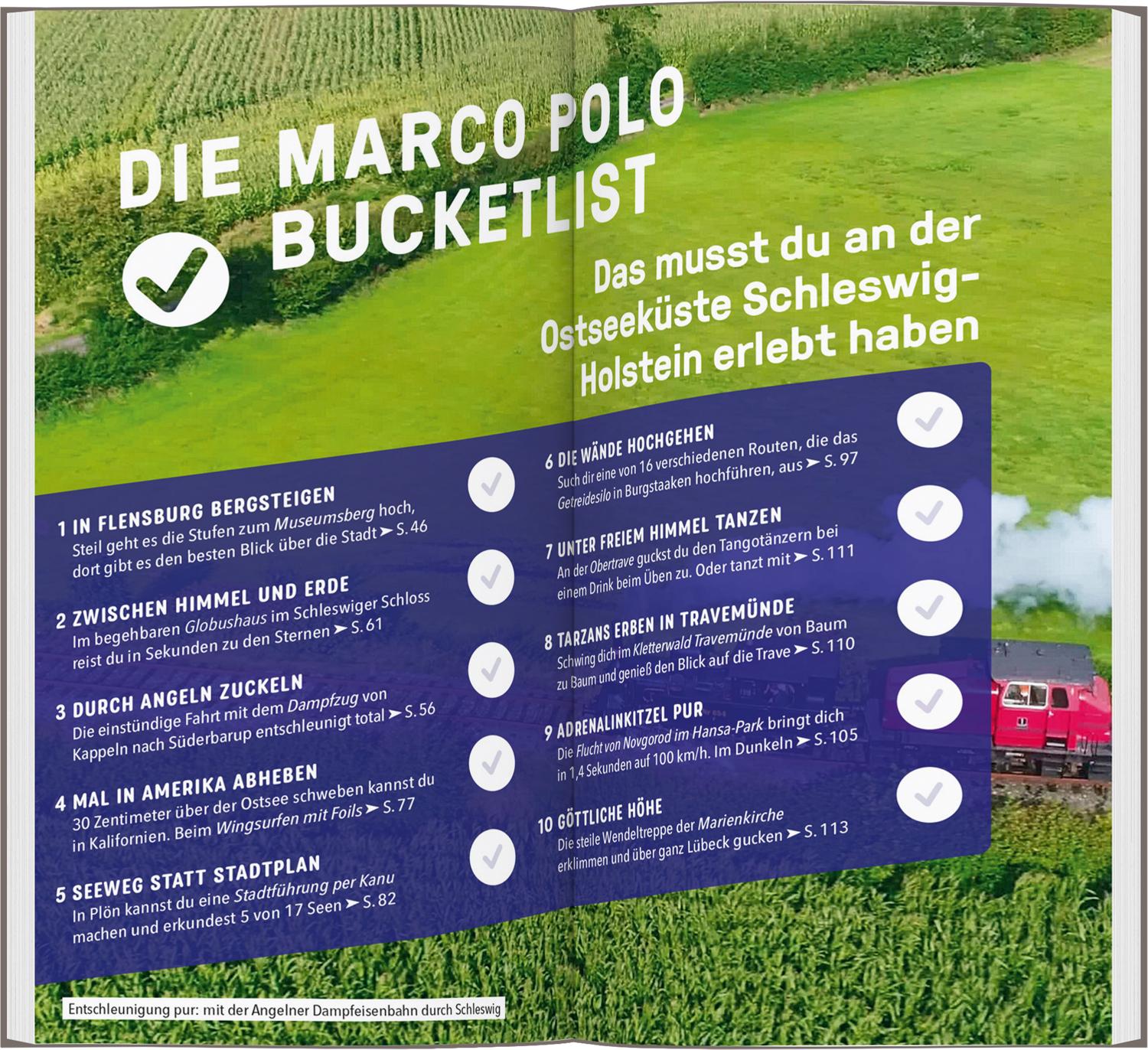 Beispielinhalt (Bild) MARCO POLO Reiseführer Ostseeküste, Schleswig-Holstein