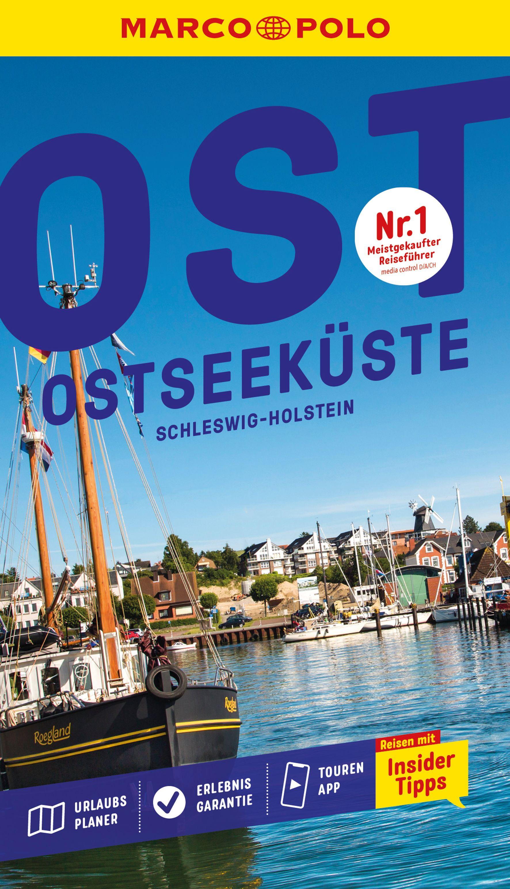 Vorderes Coverbild MARCO POLO Reiseführer Ostseeküste, Schleswig-Holstein