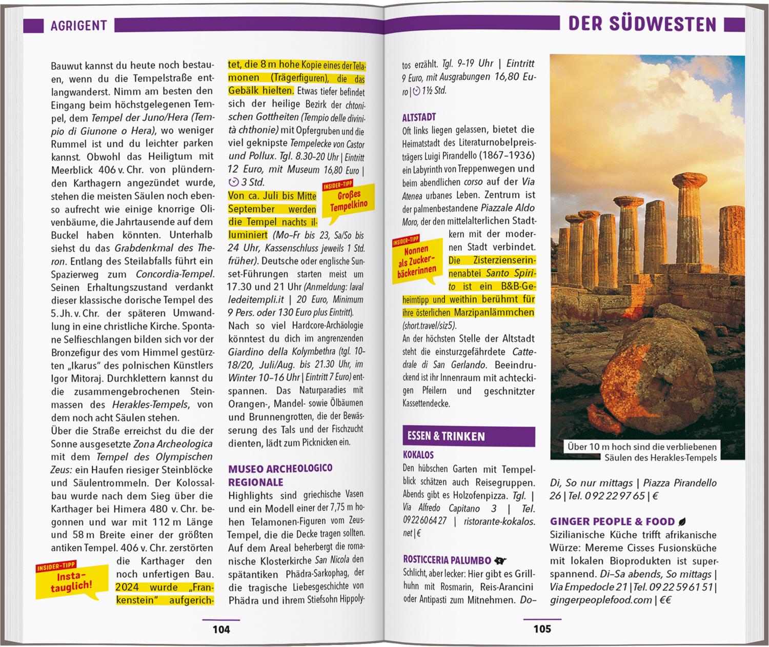 Beispielinhalt (Bild) MARCO POLO Reiseführer Sizilien, Liparische Inseln
