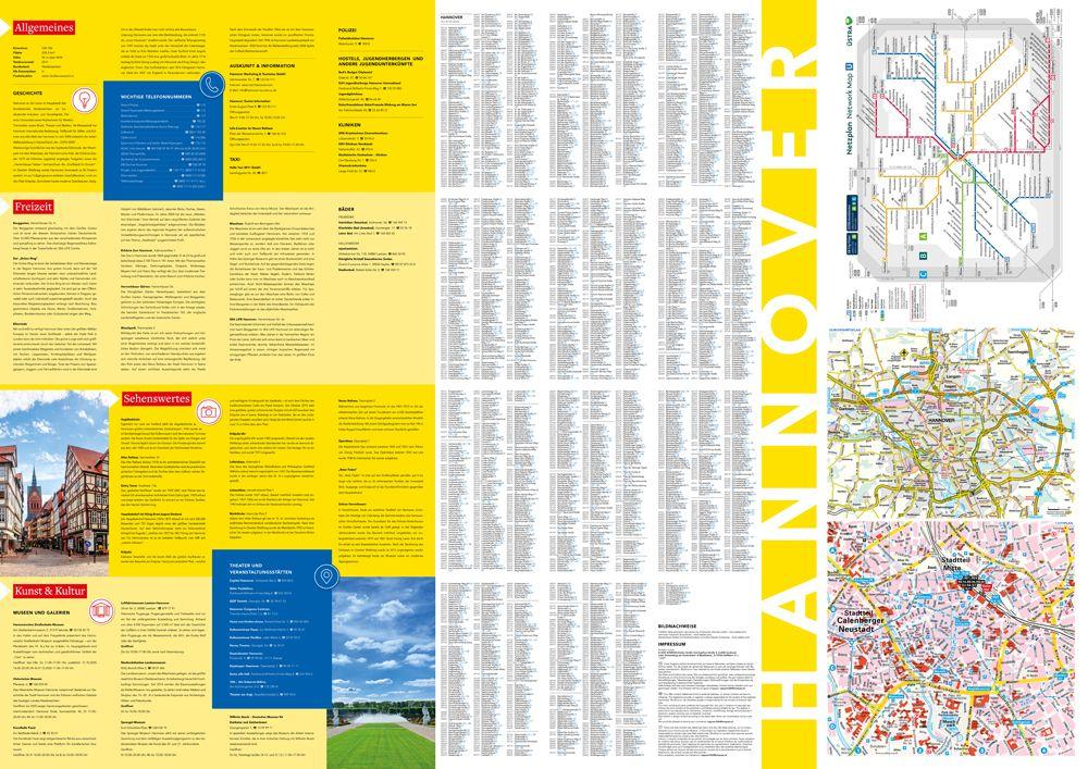 Beispielinhalt (Bild) Falk Cityplan Hannover 1:23.000