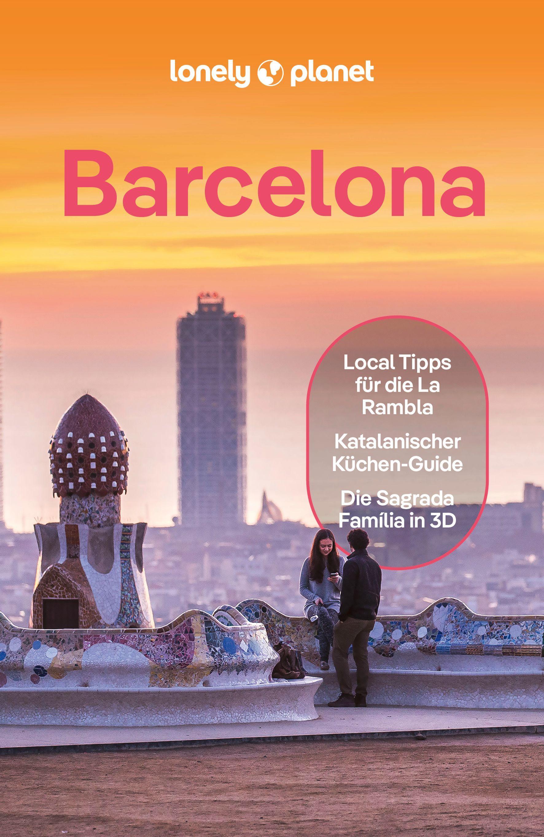 Vorderes Coverbild LONELY PLANET Reiseführer Barcelona