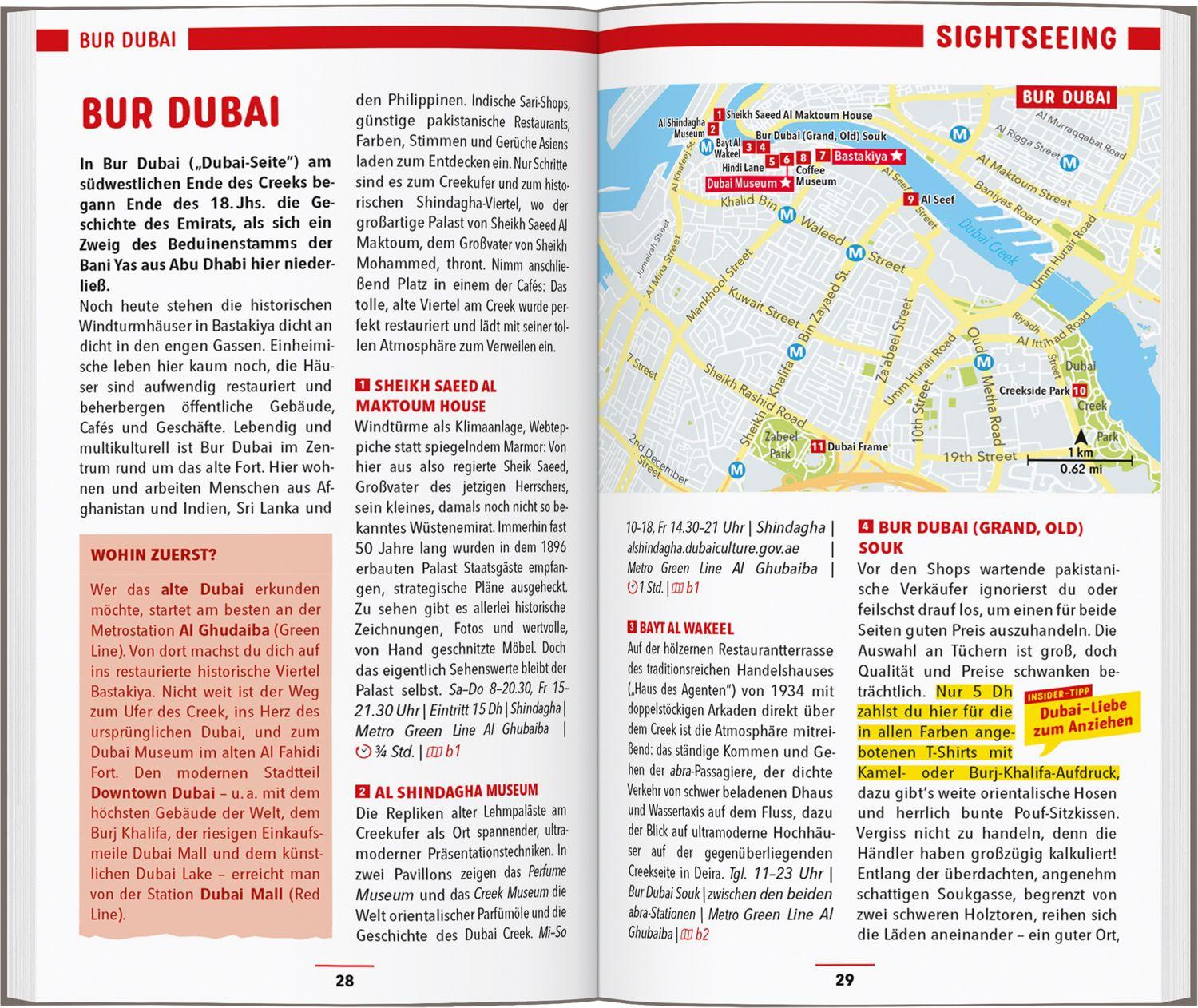 Beispielinhalt (Bild) MARCO POLO Reiseführer Dubai