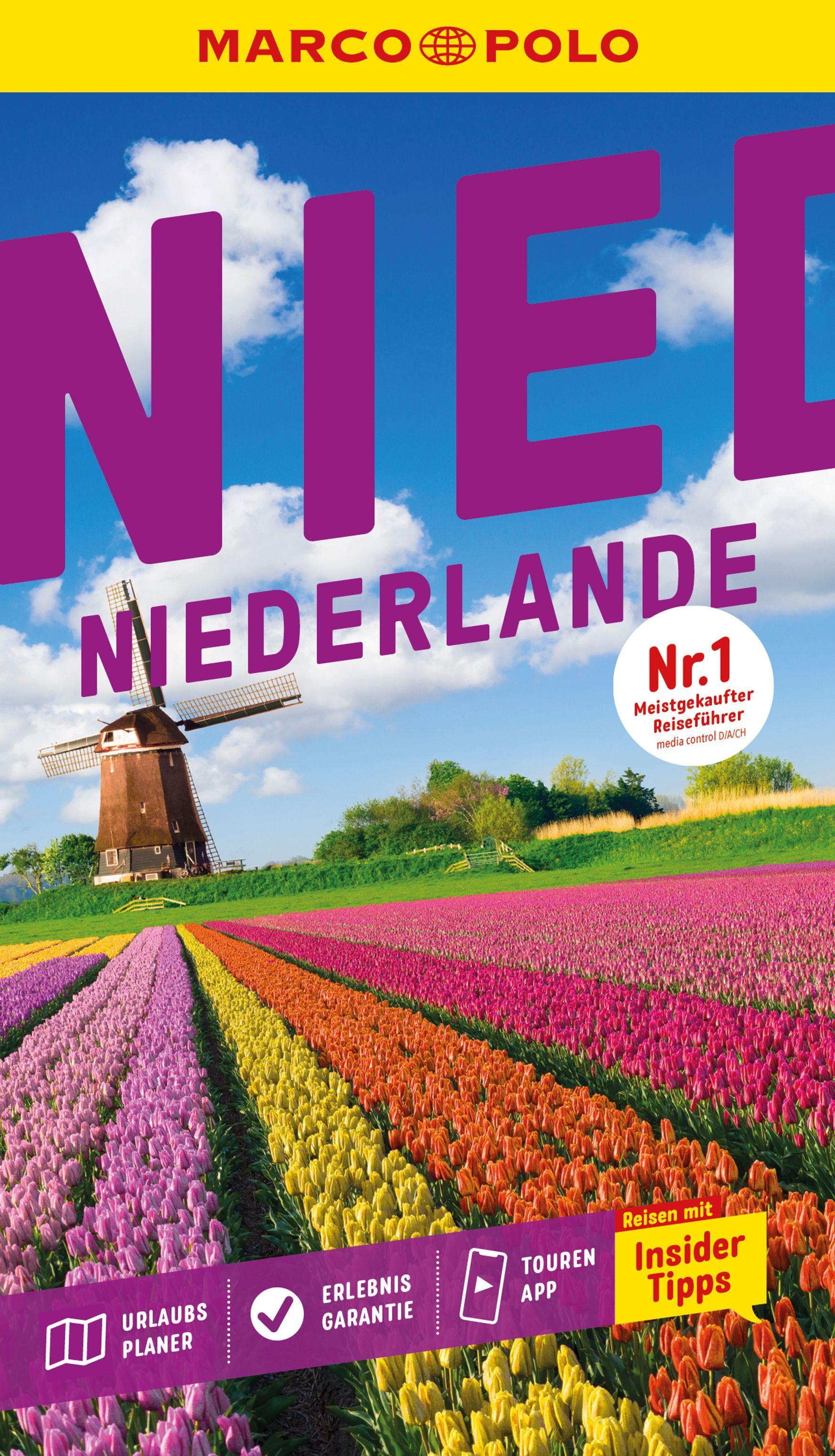 Vorderes Coverbild MARCO POLO Reiseführer Niederlande