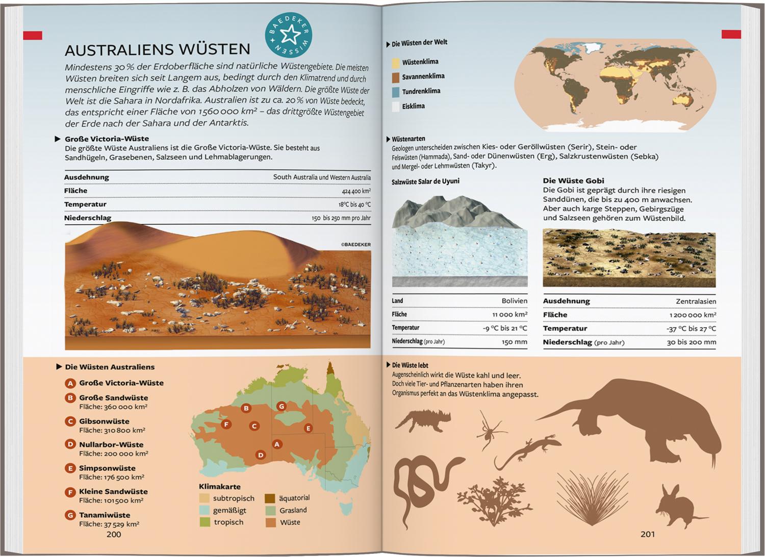 Beispielinhalt (Bild) Baedeker Reiseführer Australien