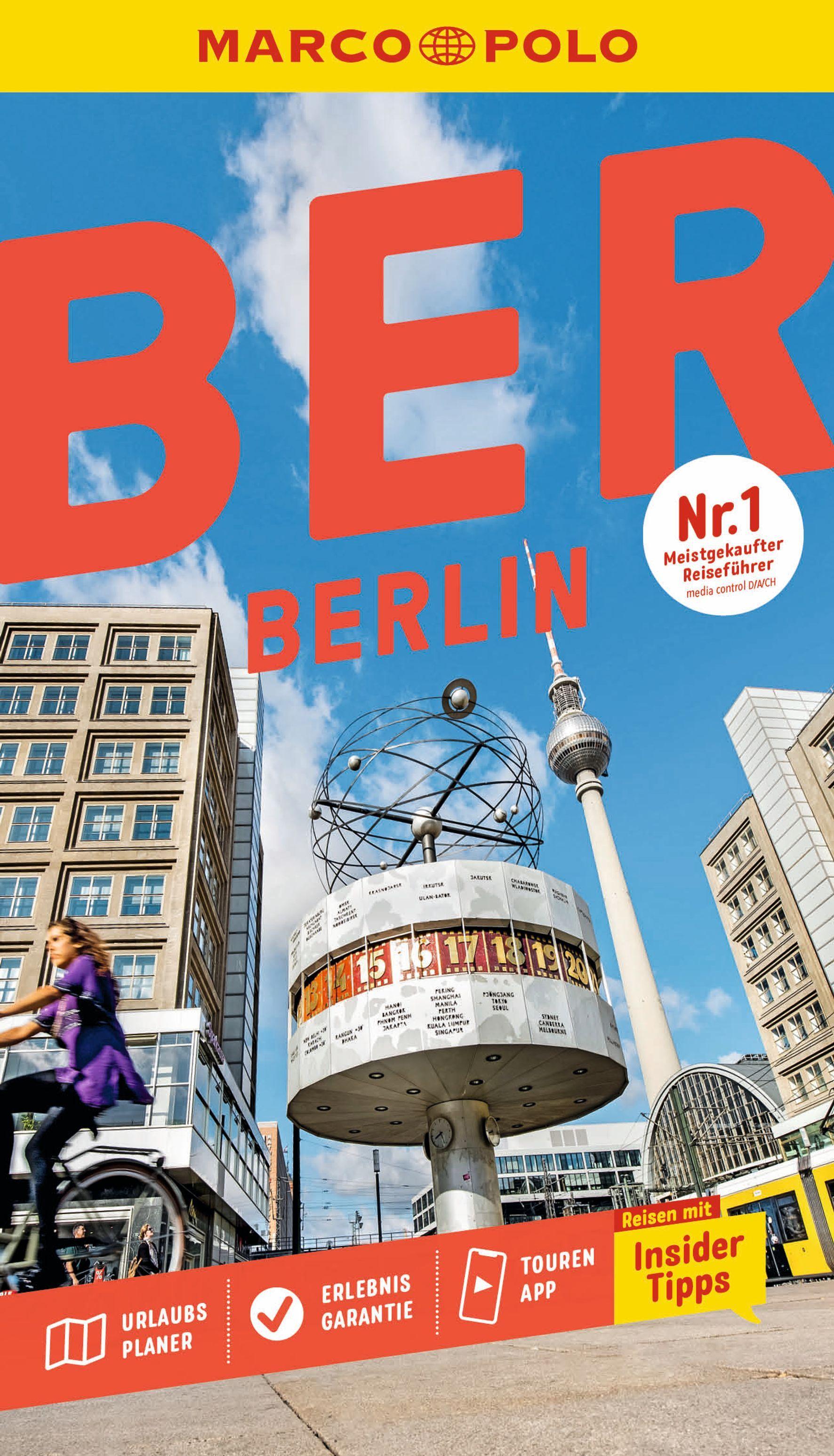 Vorderes Coverbild MARCO POLO Reiseführer Berlin