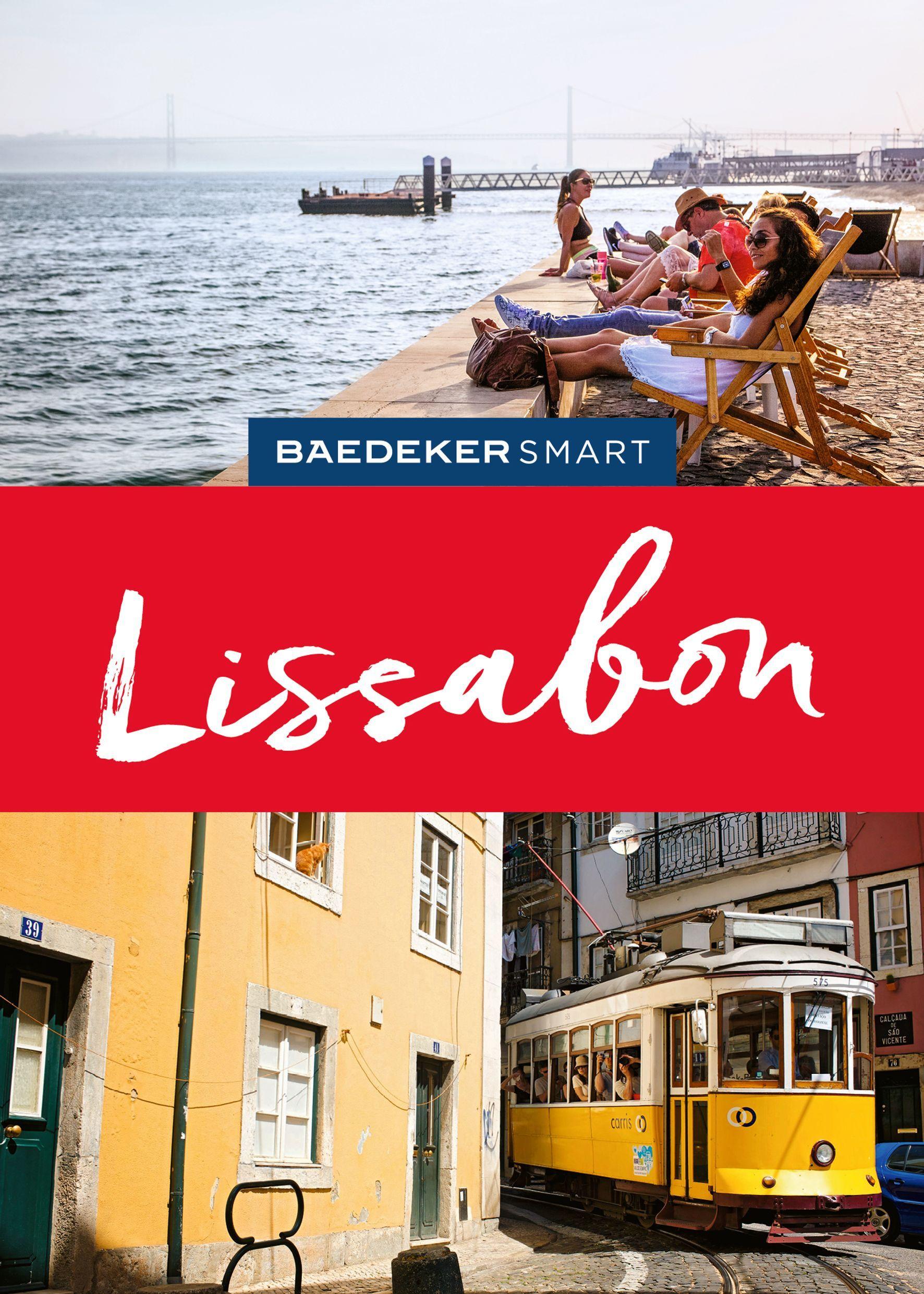 Vorderes Coverbild Baedeker SMART Reiseführer Lissabon
