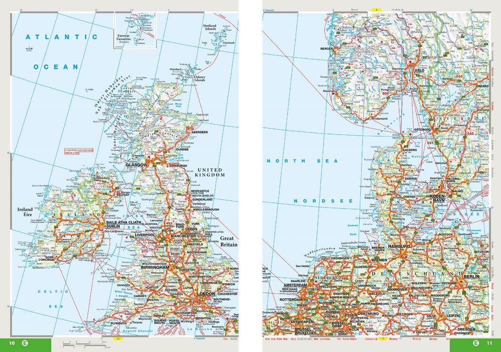 Beispielinhalt (Bild) MARCO POLO Reiseatlas Tschechische Republik 1:200.000