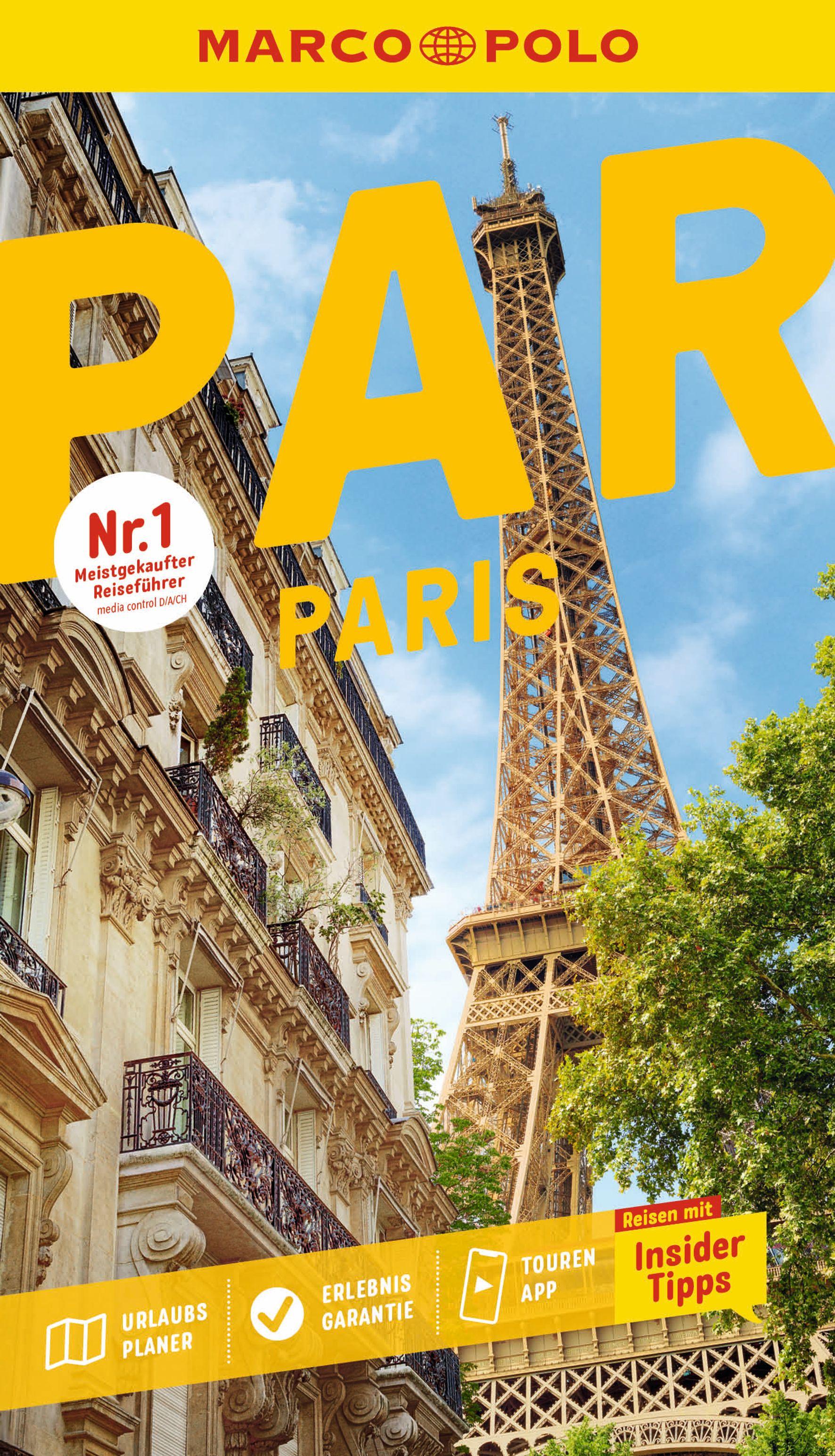 Vorderes Coverbild MARCO POLO Reiseführer Paris