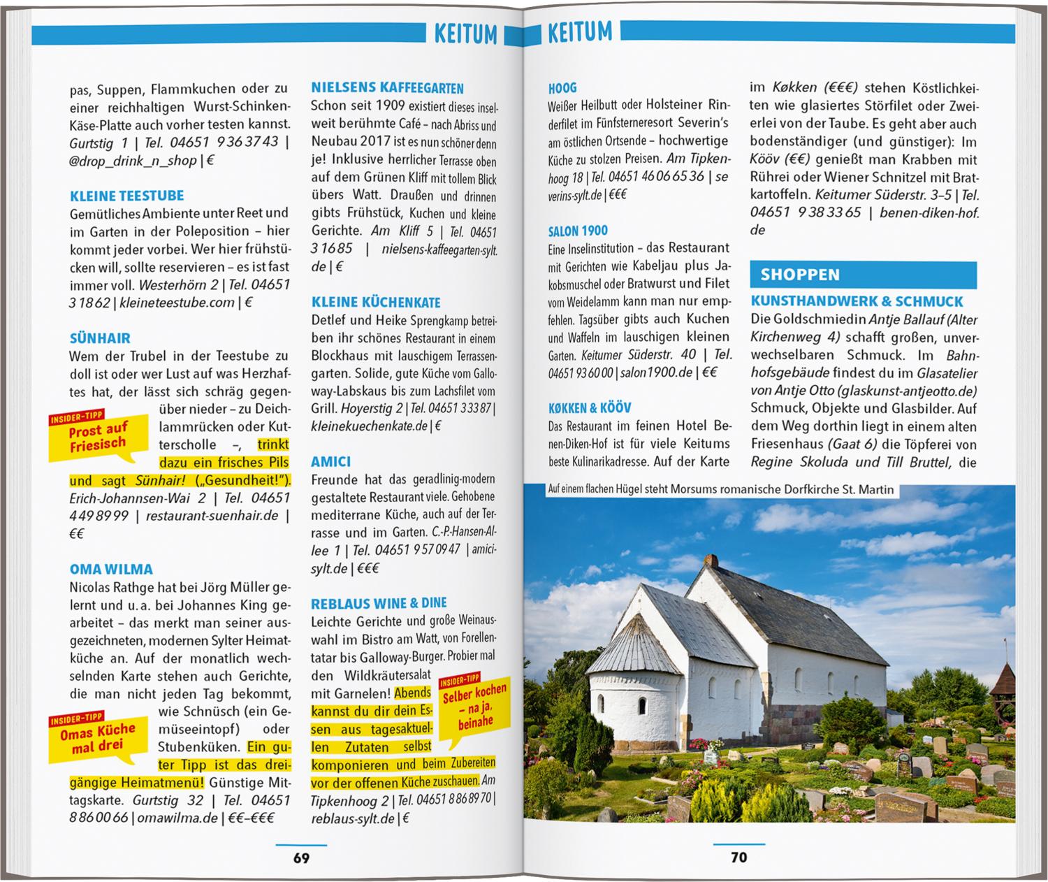 Beispielinhalt (Bild) MARCO POLO Reiseführer Sylt