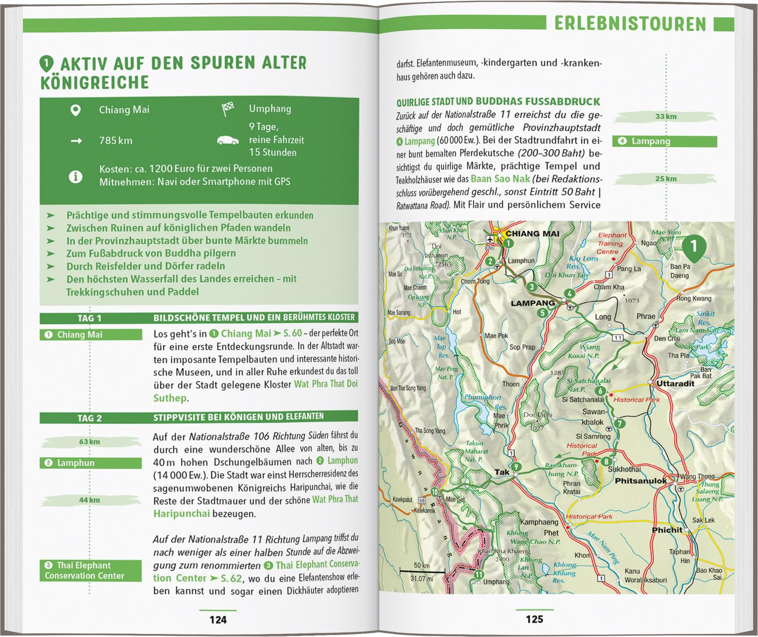 Beispielinhalt (Bild) MARCO POLO Reiseführer Thailand