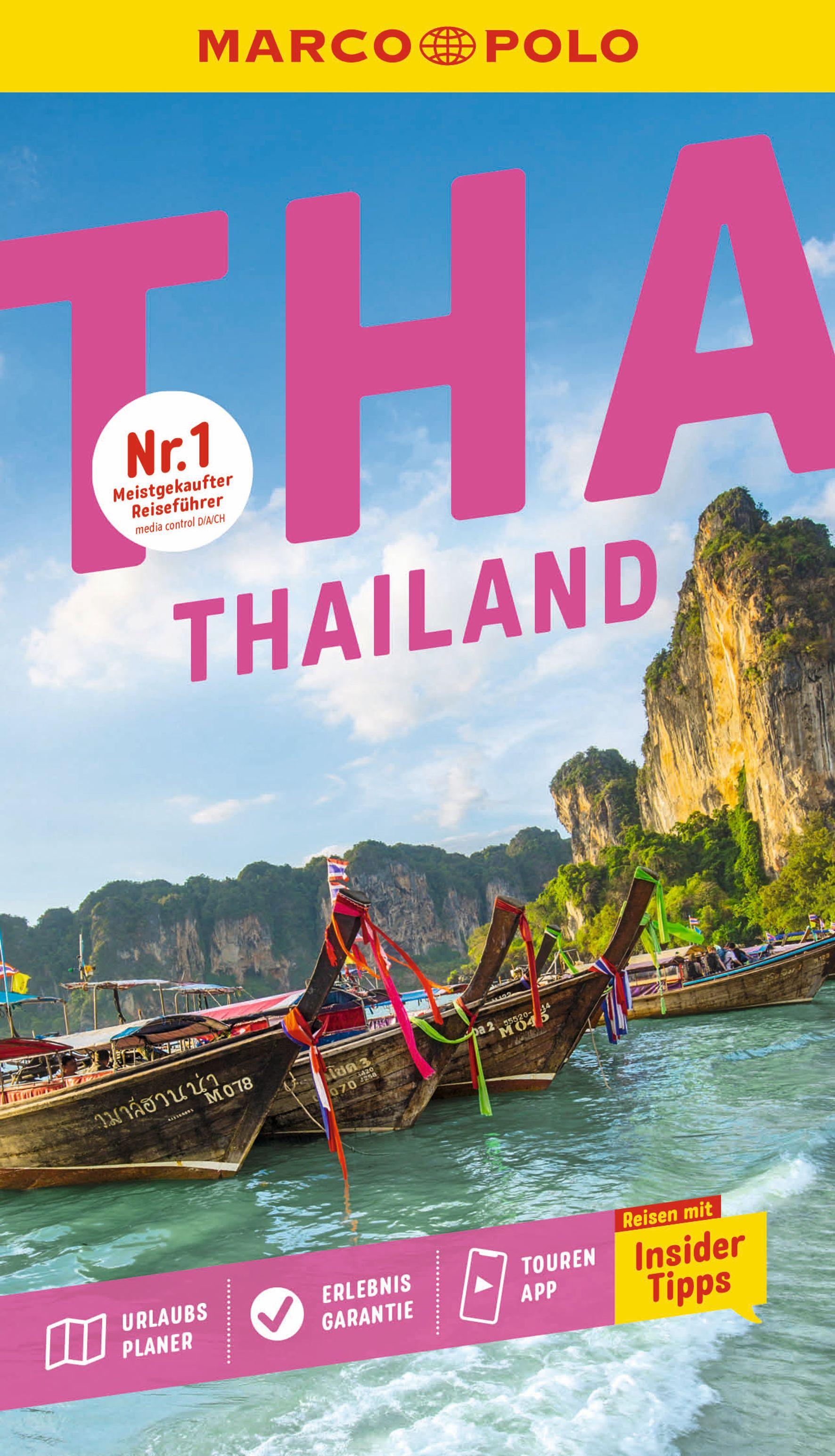 Vorderes Coverbild MARCO POLO Reiseführer Thailand