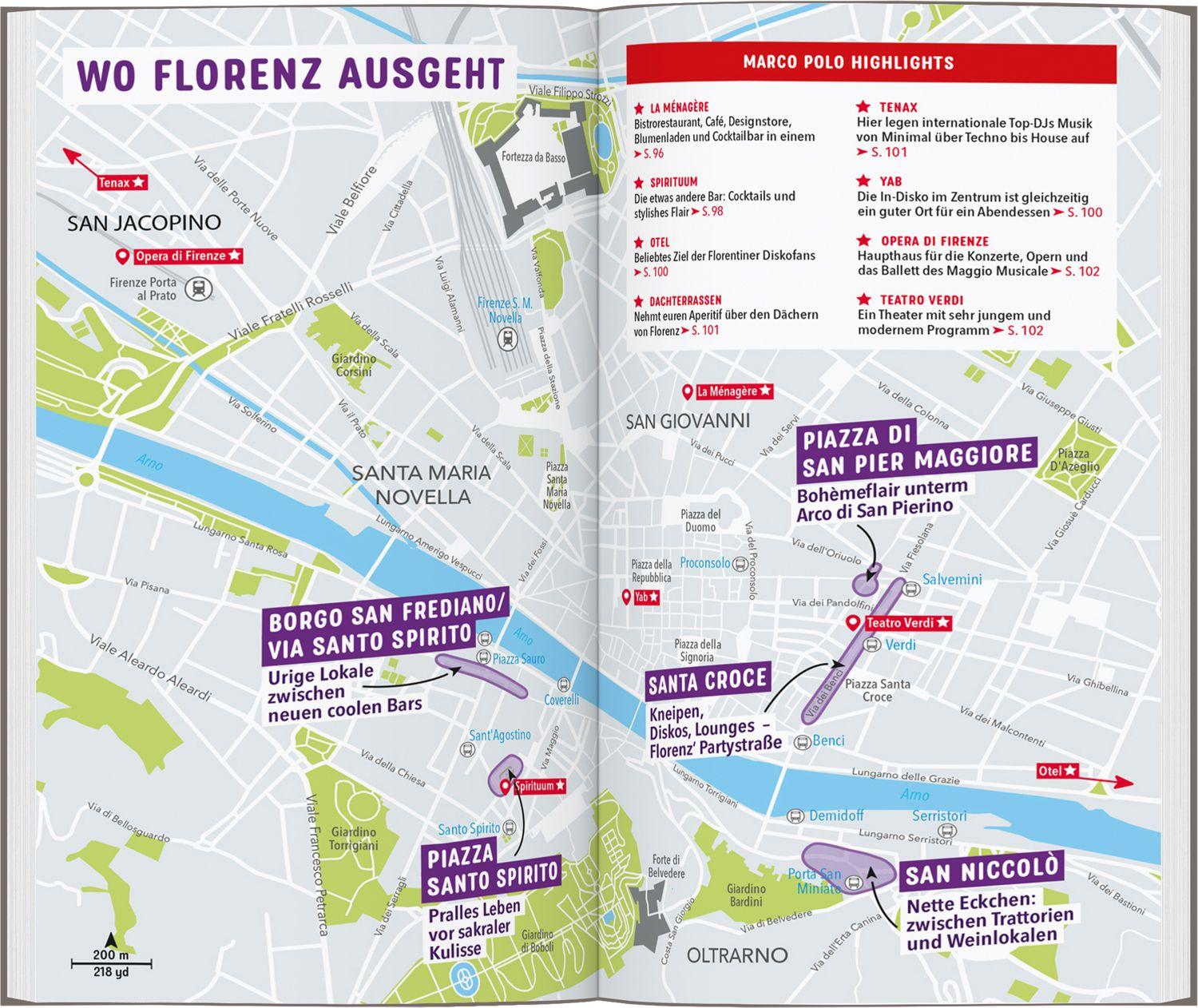 Beispielinhalt (Bild) MARCO POLO Reiseführer Florenz