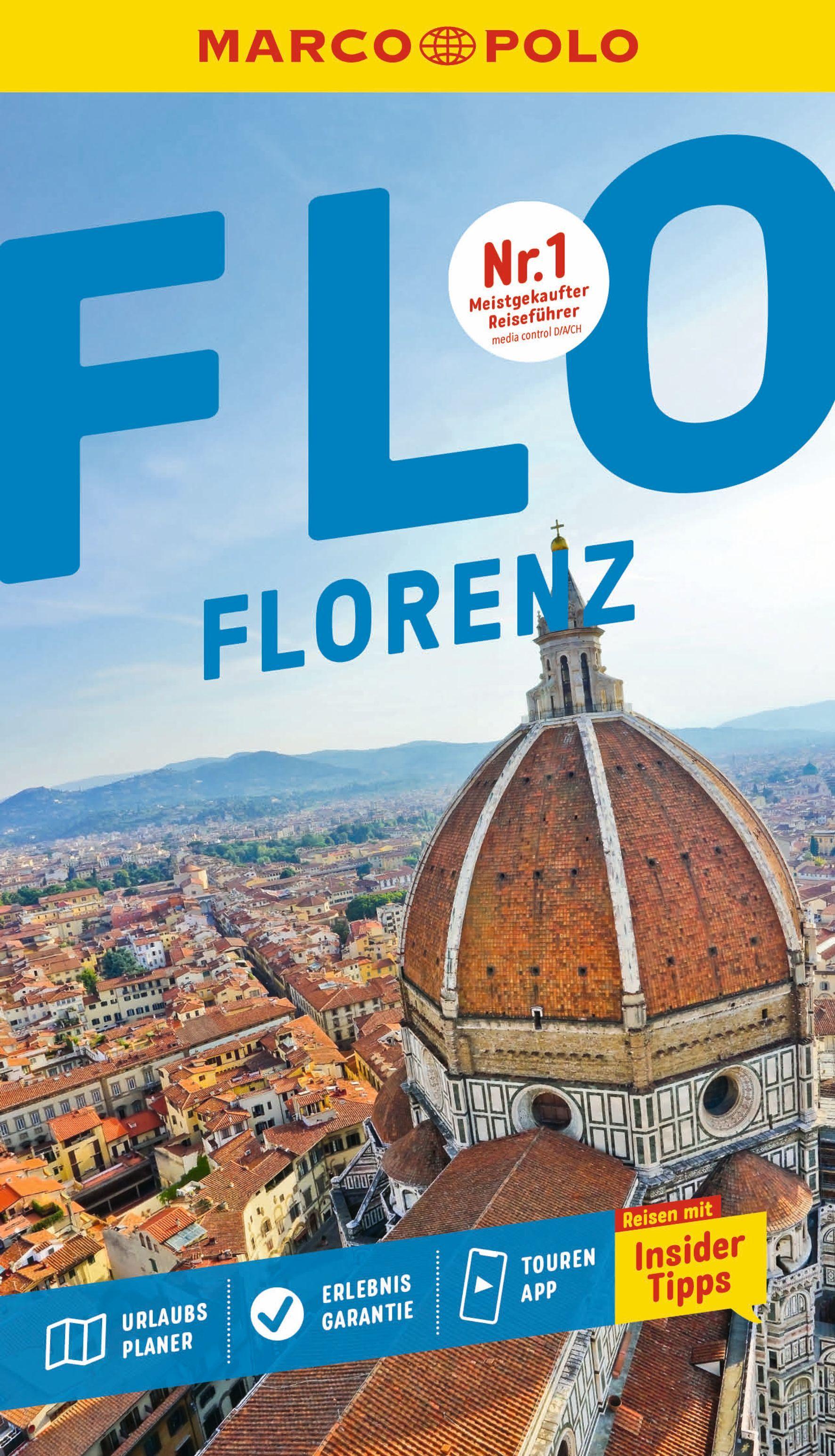 Vorderes Coverbild MARCO POLO Reiseführer Florenz
