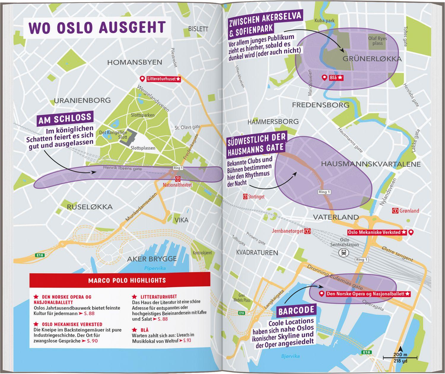 Beispielinhalt (Bild) MARCO POLO Reiseführer Oslo