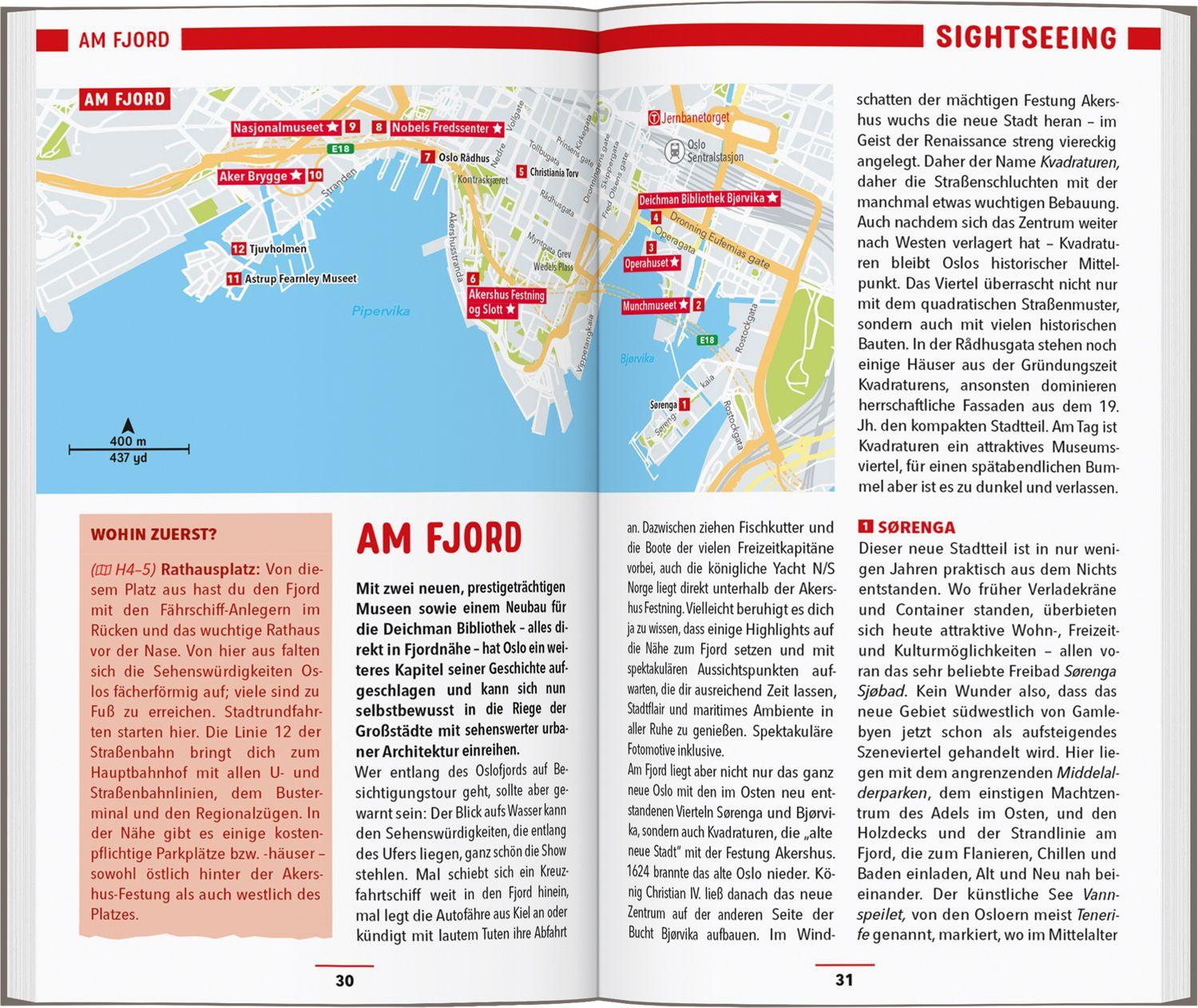 Beispielinhalt (Bild) MARCO POLO Reiseführer Oslo