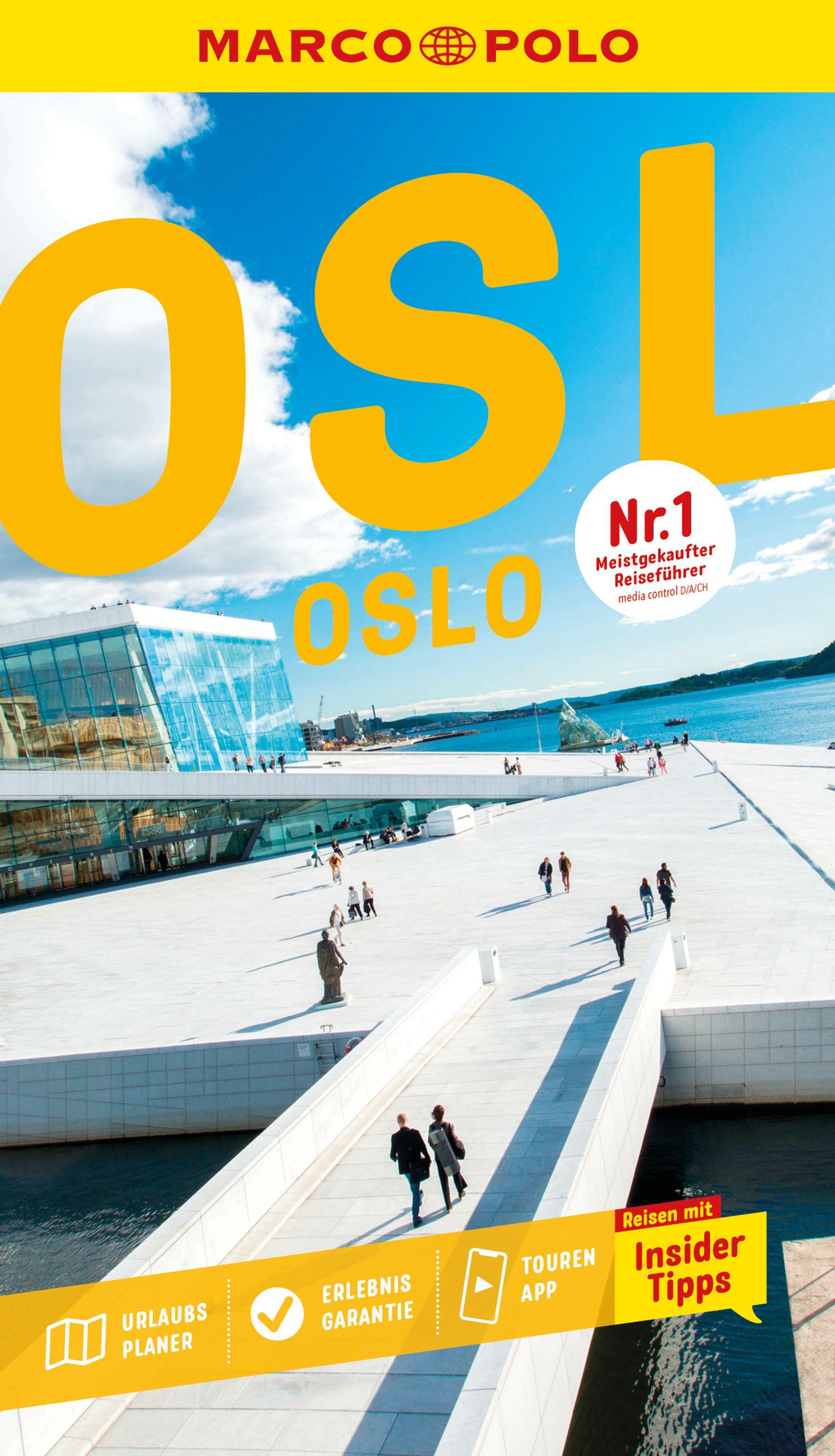 Vorderes Coverbild MARCO POLO Reiseführer Oslo