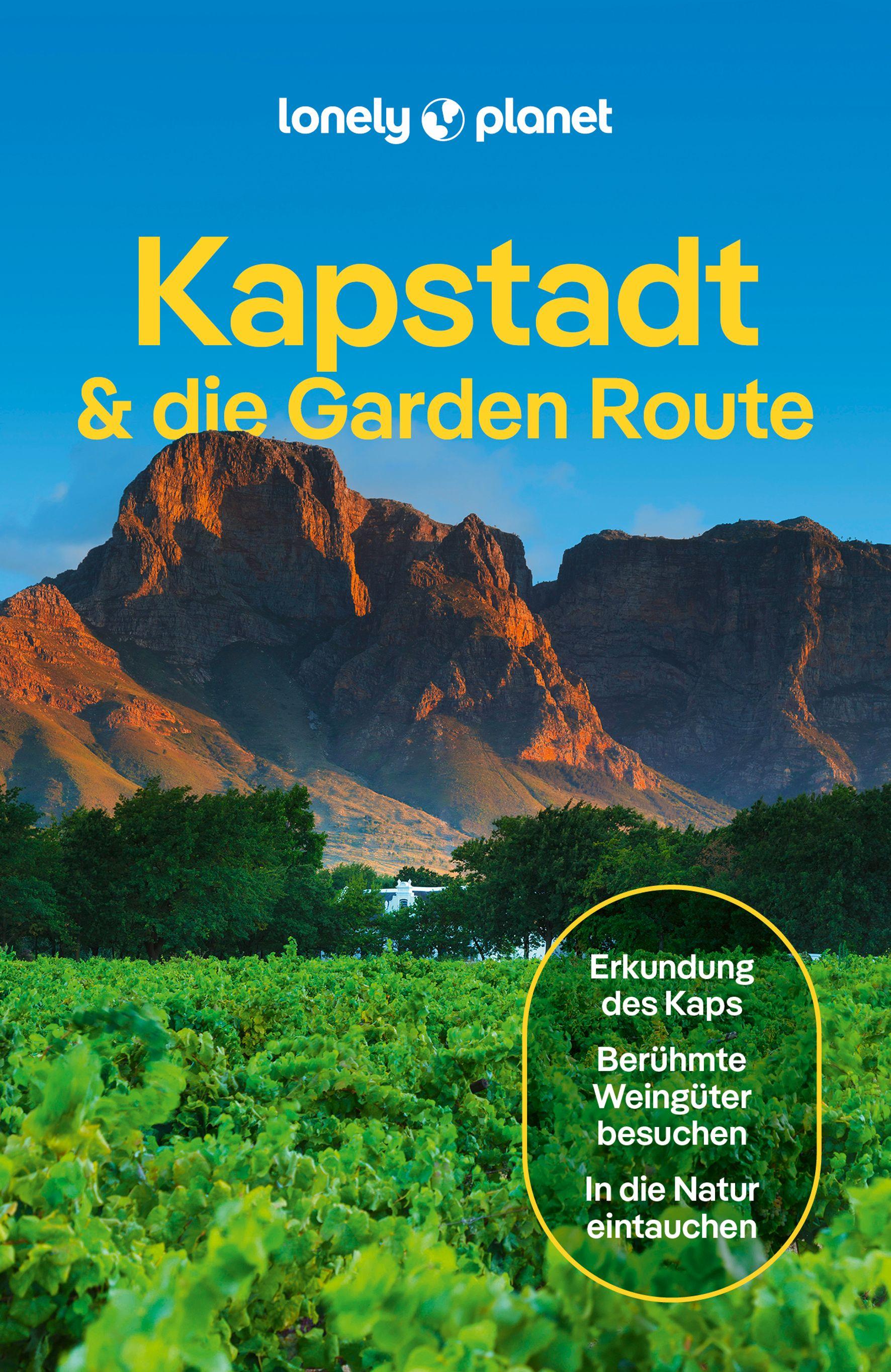 Vorderes Coverbild LONELY PLANET Reiseführer Kapstadt & Garden Route