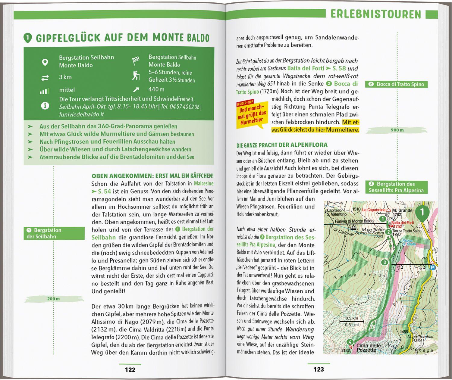 Beispielinhalt (Bild) MARCO POLO Reiseführer Gardasee