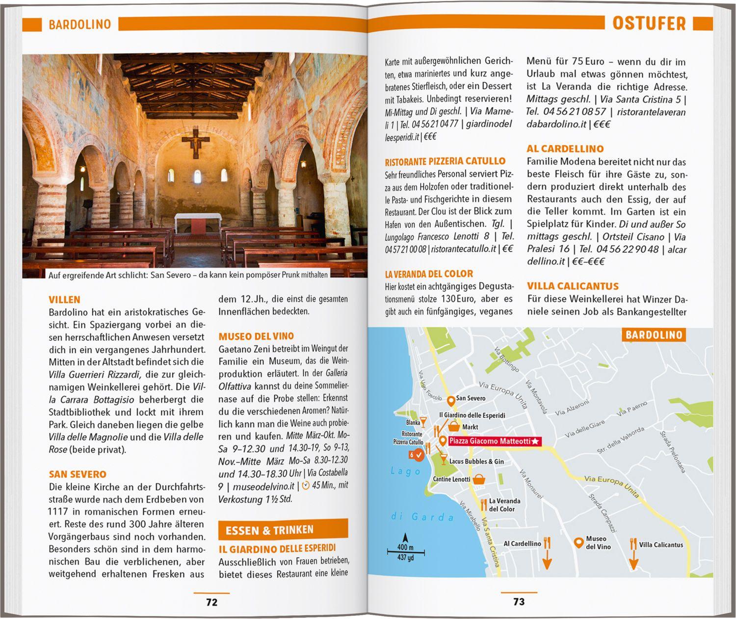 Beispielinhalt (Bild) MARCO POLO Reiseführer Gardasee