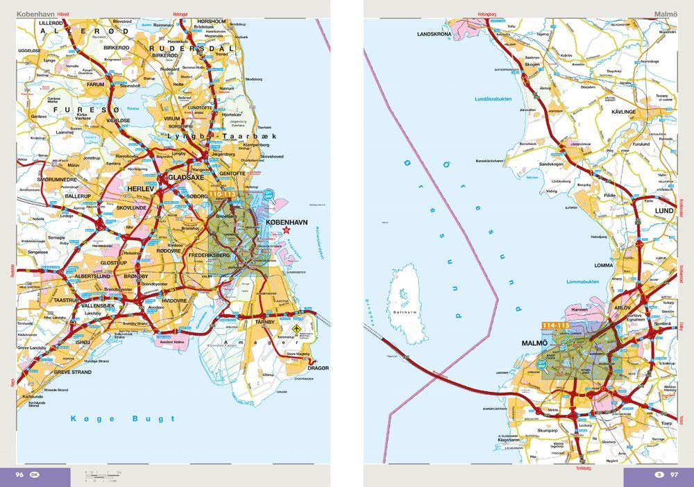 Beispielinhalt (Bild) MARCO POLO Reiseatlas Dänemark 1:200.000