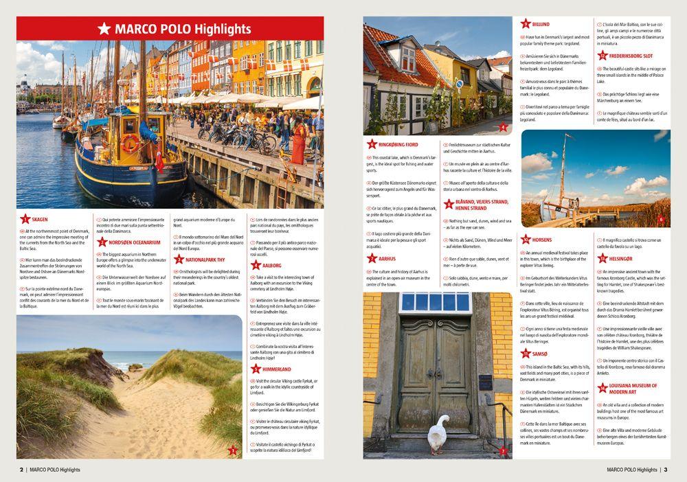 Beispielinhalt (Bild) MARCO POLO Reiseatlas Dänemark 1:200.000