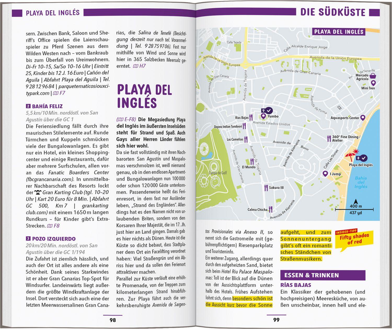 Beispielinhalt (Bild) MARCO POLO Reiseführer Gran Canaria