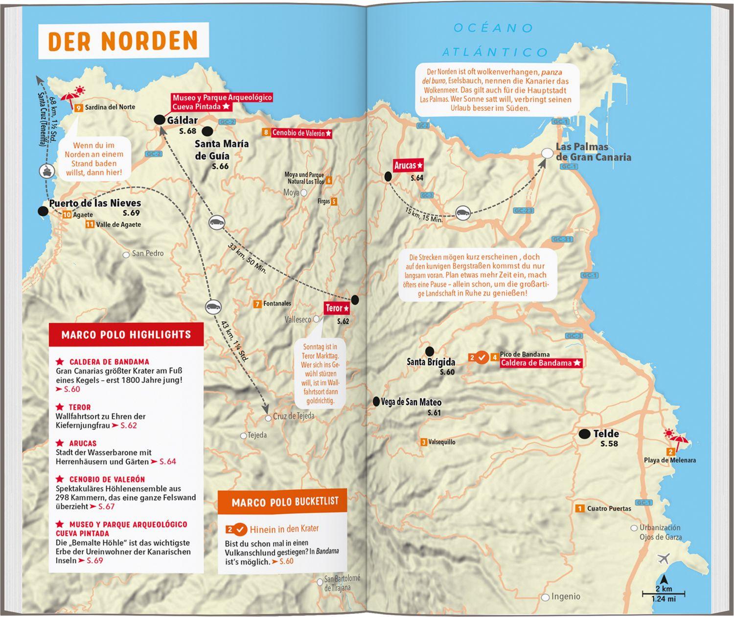 Beispielinhalt (Bild) MARCO POLO Reiseführer Gran Canaria