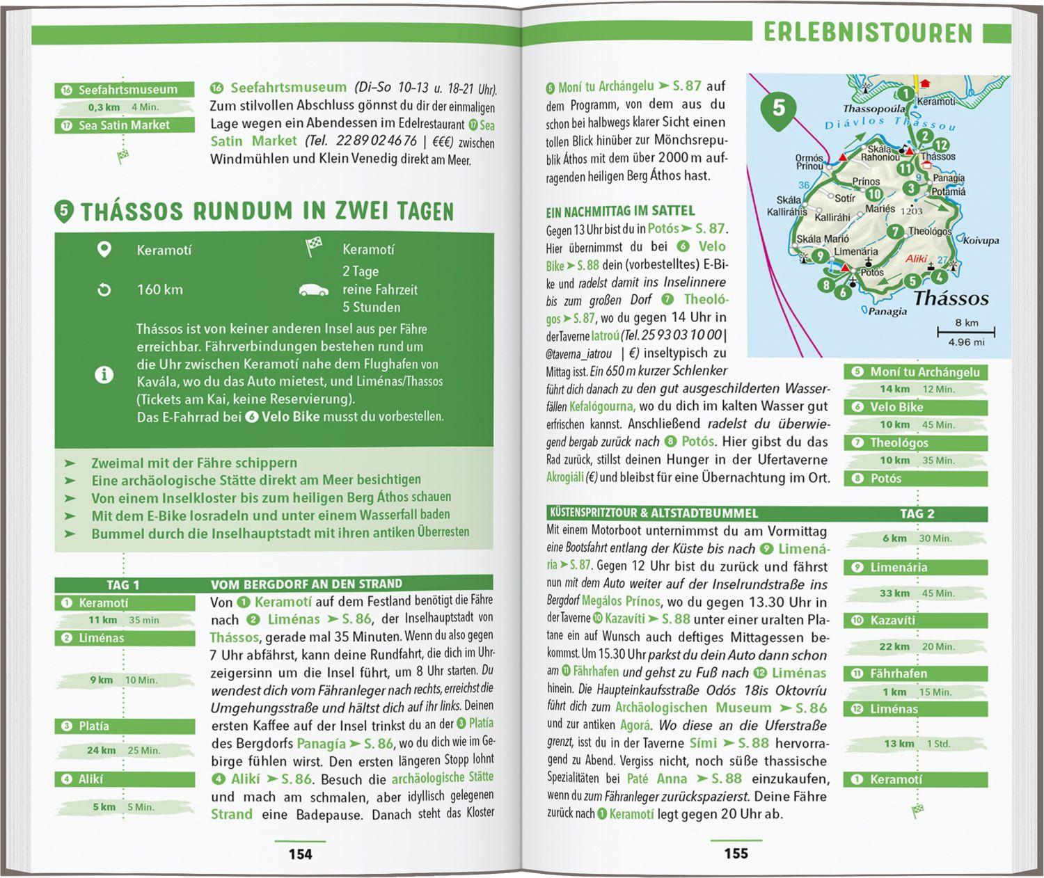 Beispielinhalt (Bild) MARCO POLO Reiseführer Griechische Inseln, Ägäis